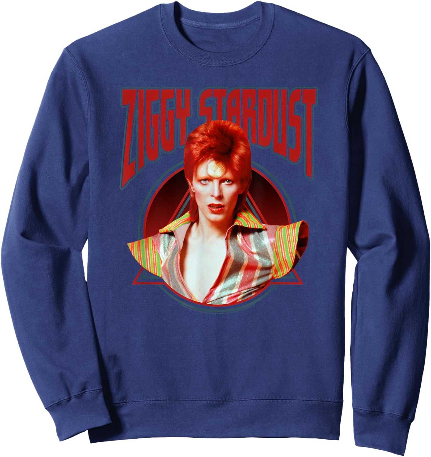 David Bowie Ziggy Stardust Foto von Sukita Sweatshirt - Sweatshirt | Navy