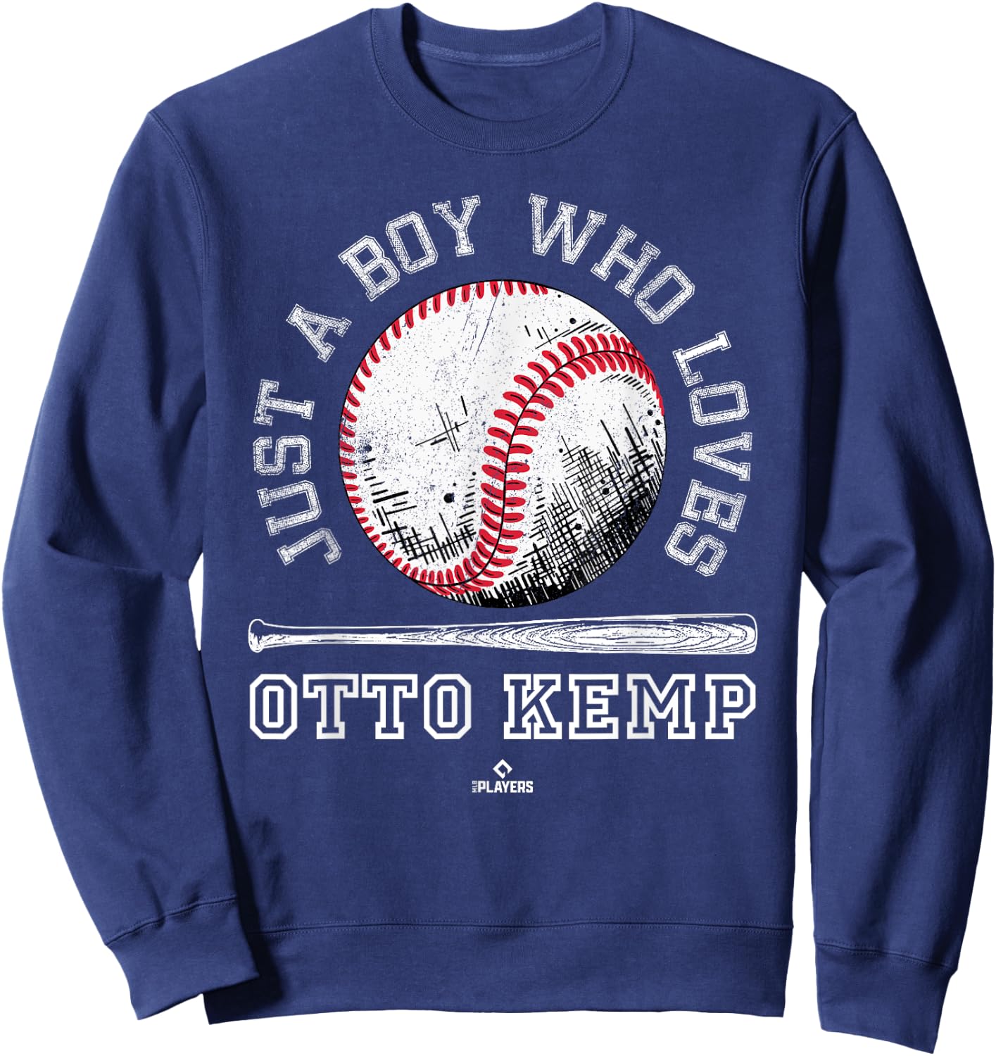 Boy Who Loves Otto Kemp Prospect Baseball Fan Gear Sweatshirt - Sweatshirt | Navy