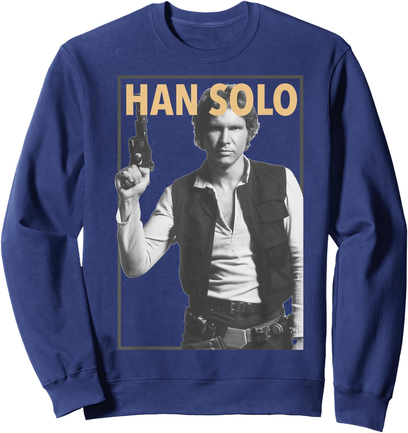 Star Wars Han Solo Faded Poster Sweatshirt - Sweatshirt | Navy