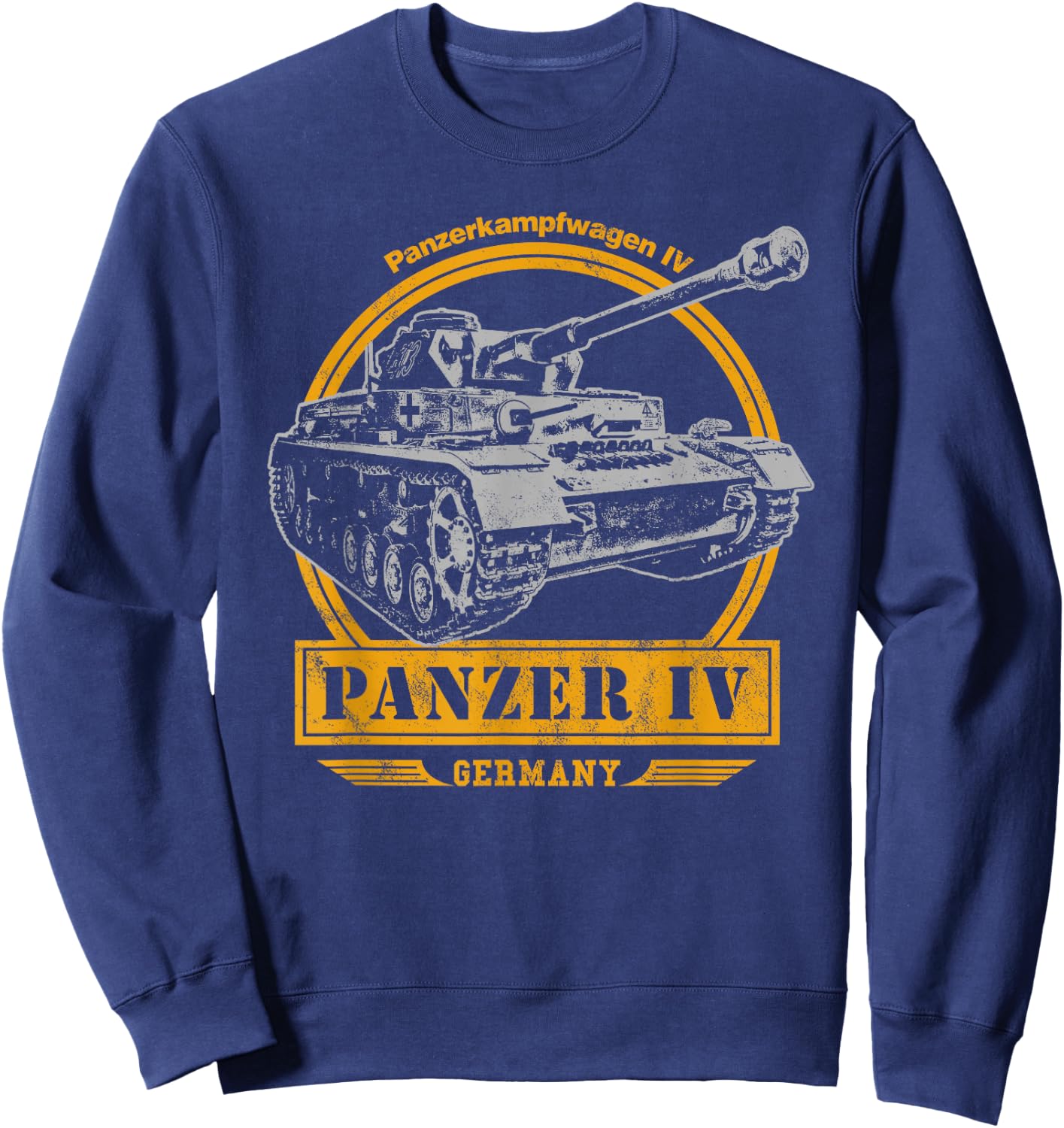 Panzer IV WW2 Tank Sweatshirt - Sweatshirt | Navy