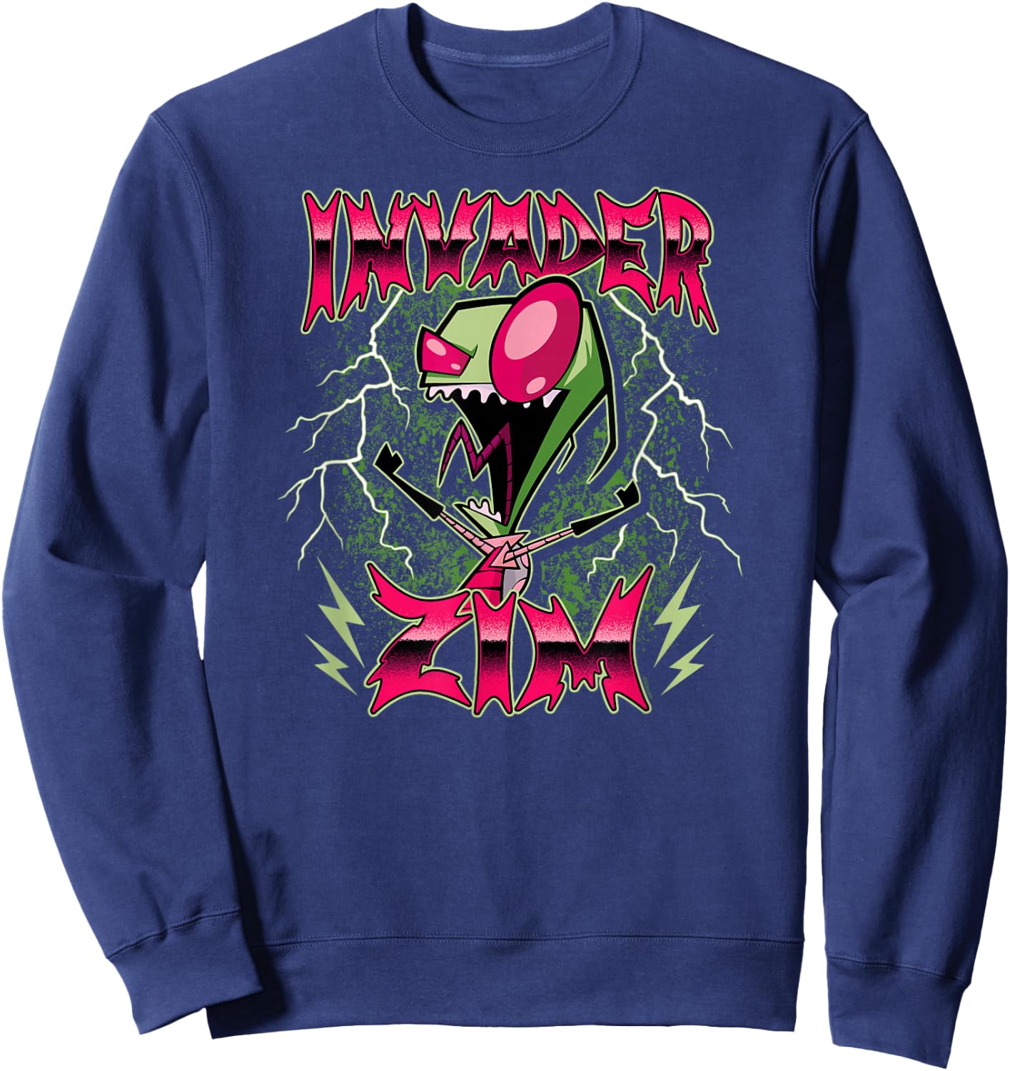 Invader Zim - Fury Sweatshirt - Sweatshirt | Navy