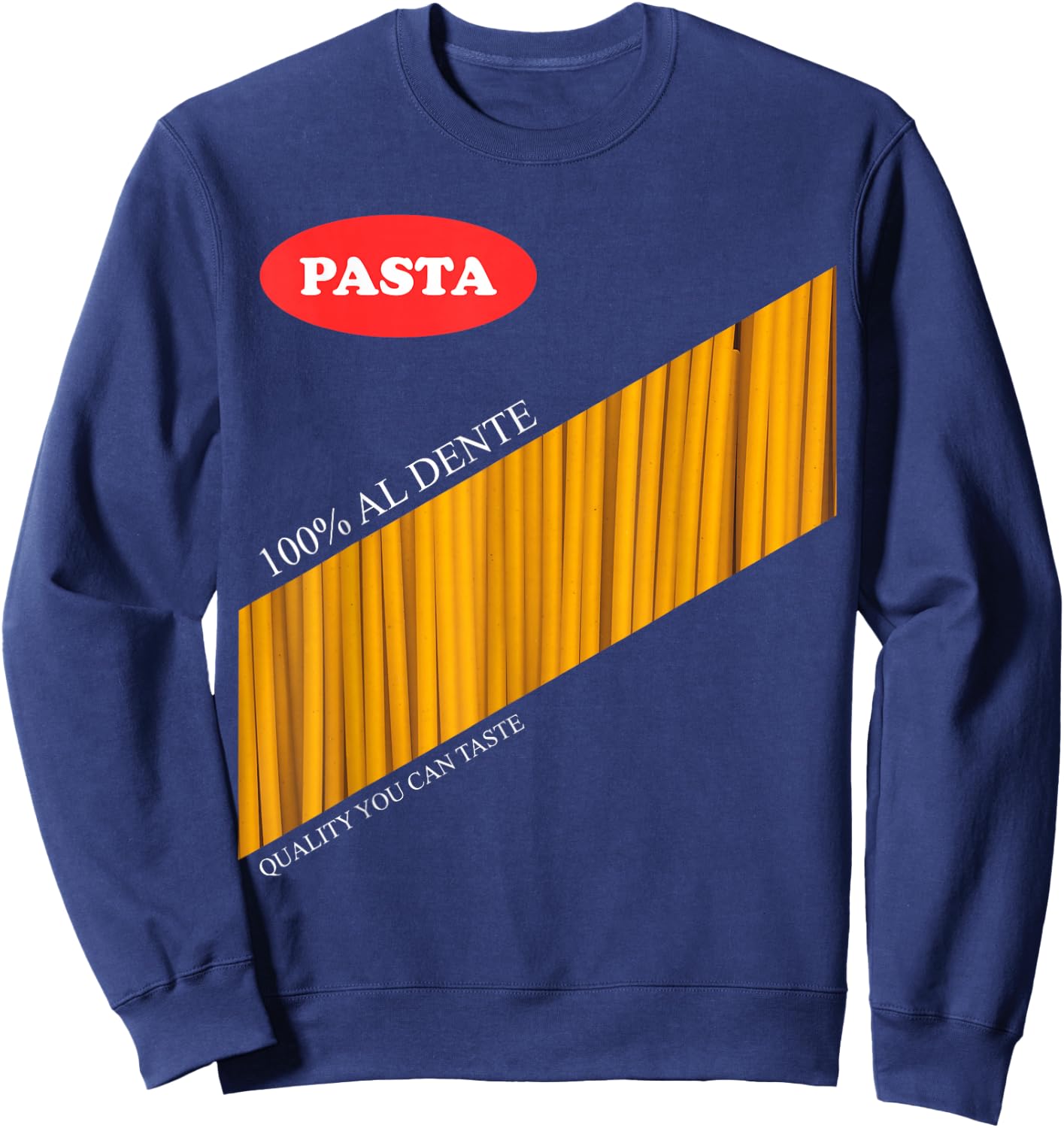 Pasta Package Halloween Costume , blue Sweatshirt - Sweatshirt | Navy