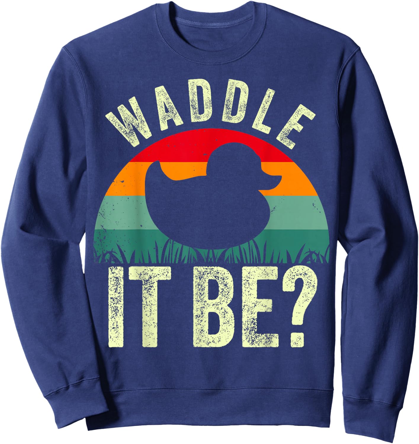 T-Shirt Sweatshirt - Sweatshirt | Navy