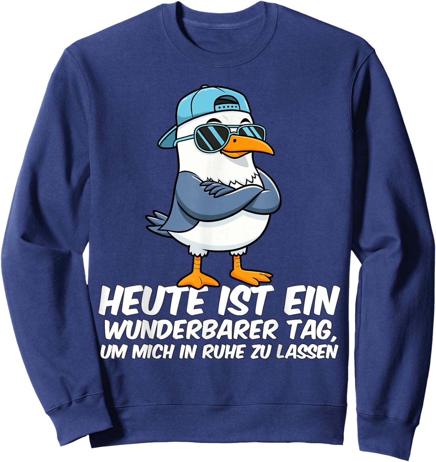 Funny Witzige Lustige Männer Damen Herren Sprüche Sweatshirt - Sweatshirt | Navy