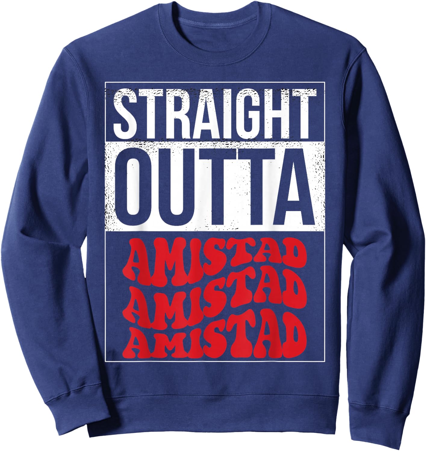Amistad House Of Friendship RCA Friendly School Spirit Sweatshirt - Sweatshirt | Navy