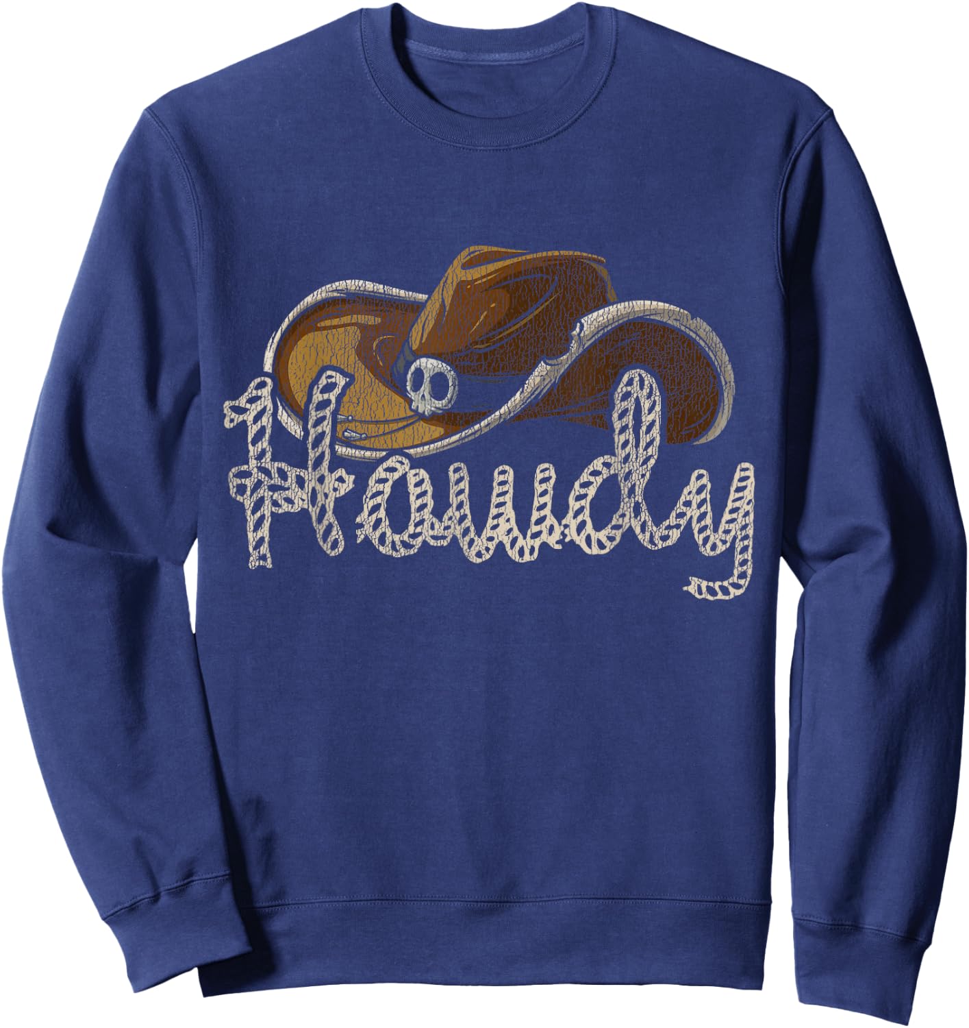 Howdy Cowboy Sweatshirt - Sweatshirt | Navy