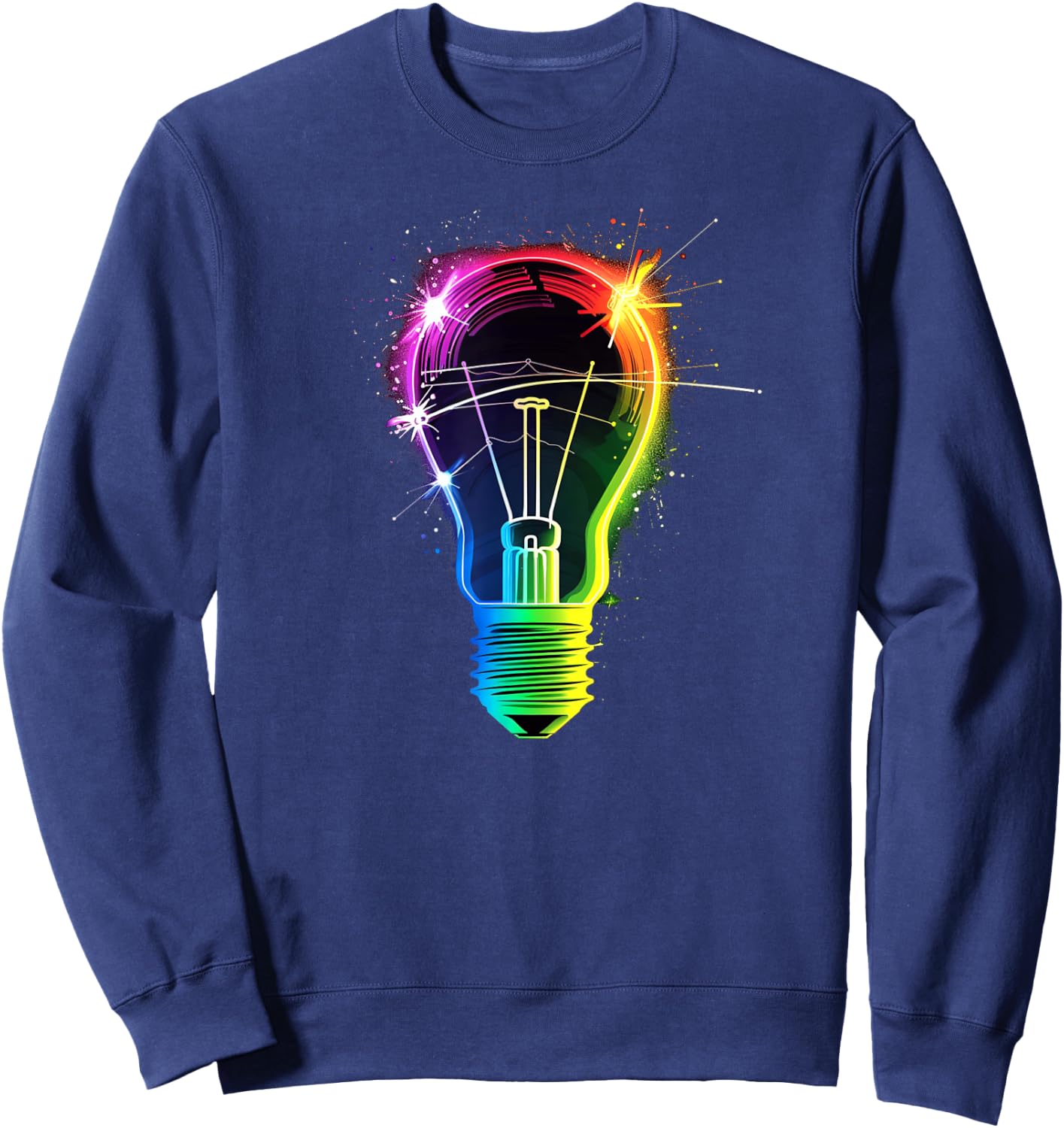 Cool Light Bulb for Adults and Kids Sweatshirt - Sweatshirt | Navy