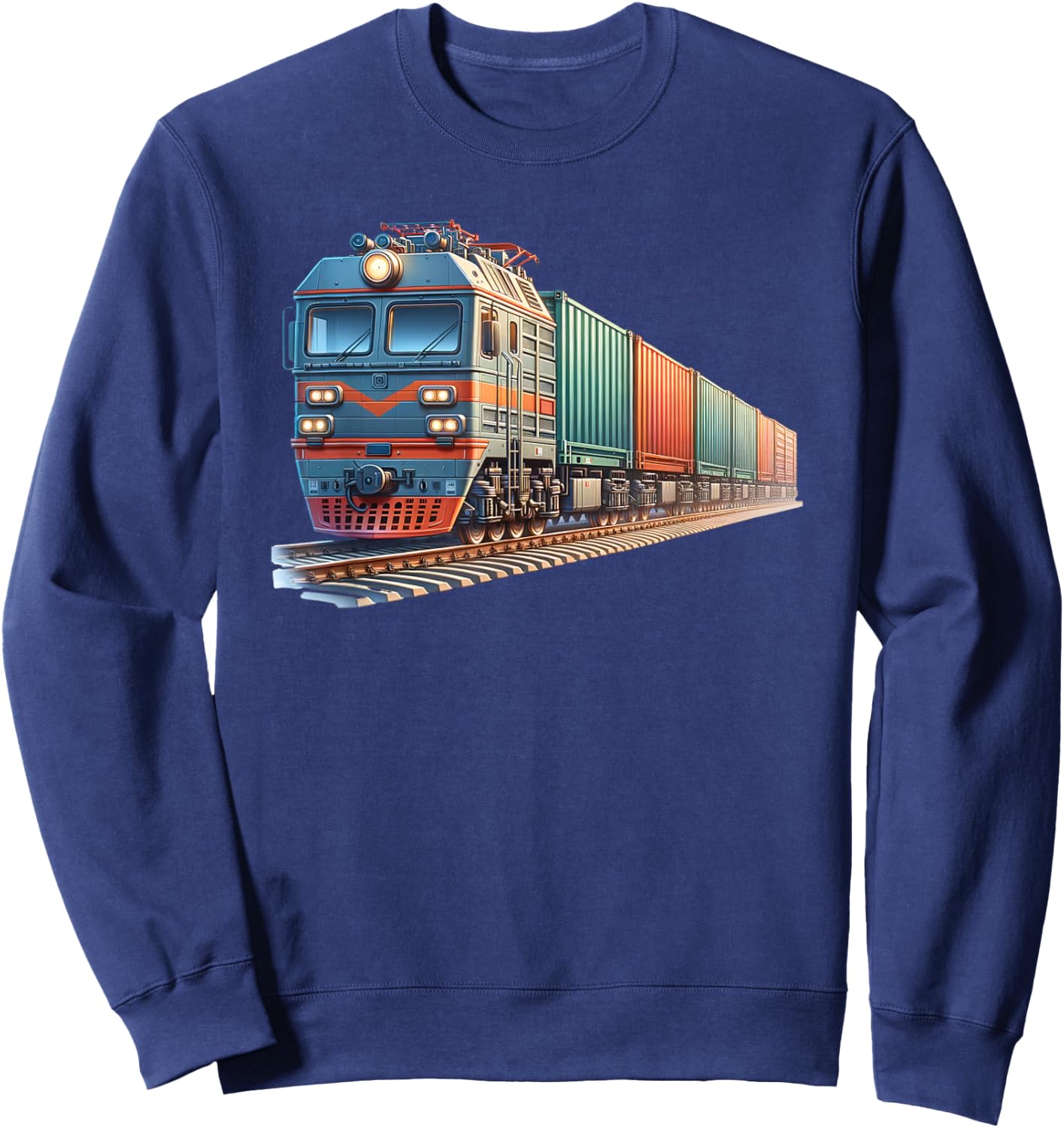 Kids Cargo Train , Black, S Sweatshirt - Sweatshirt | Navy