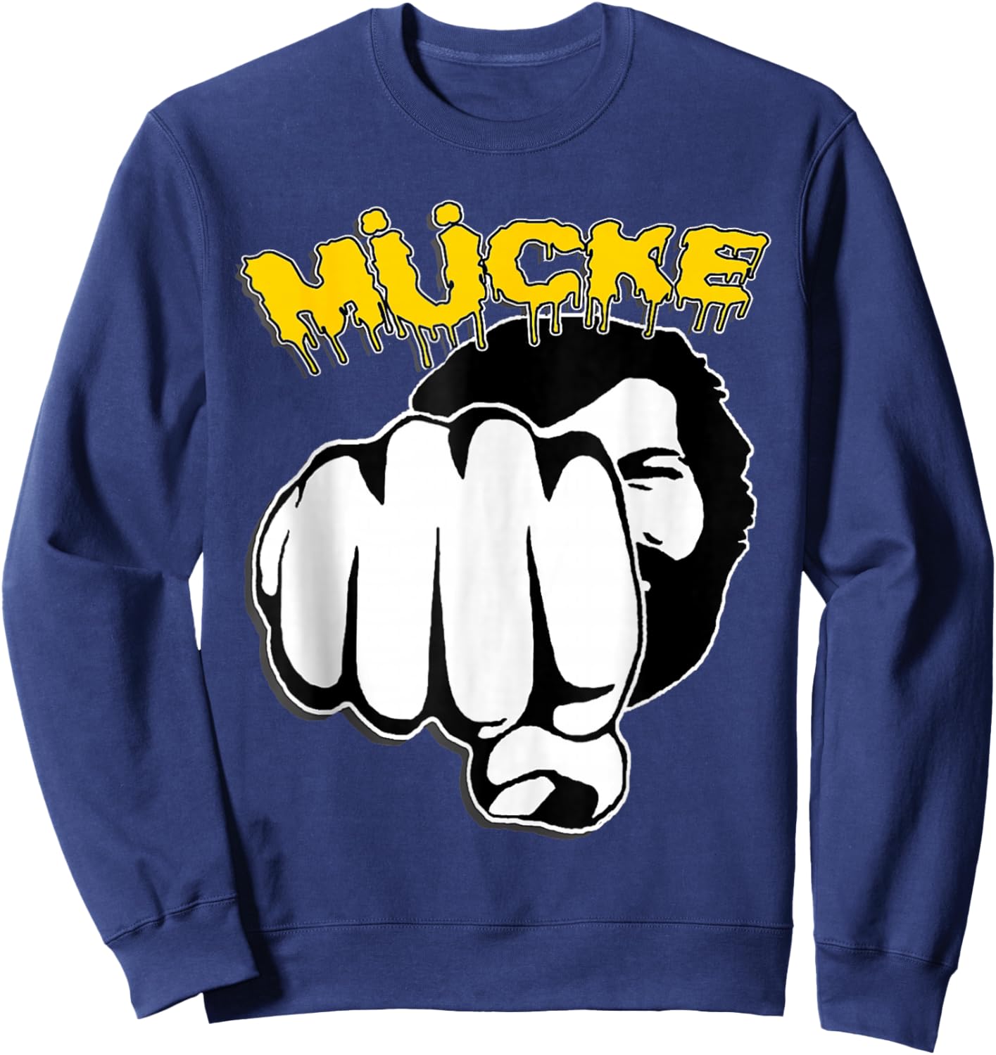 Moskito mit dem Bild "Sie nennen ihn Moskito" , blue Sweatshirt - Sweatshirt | Navy