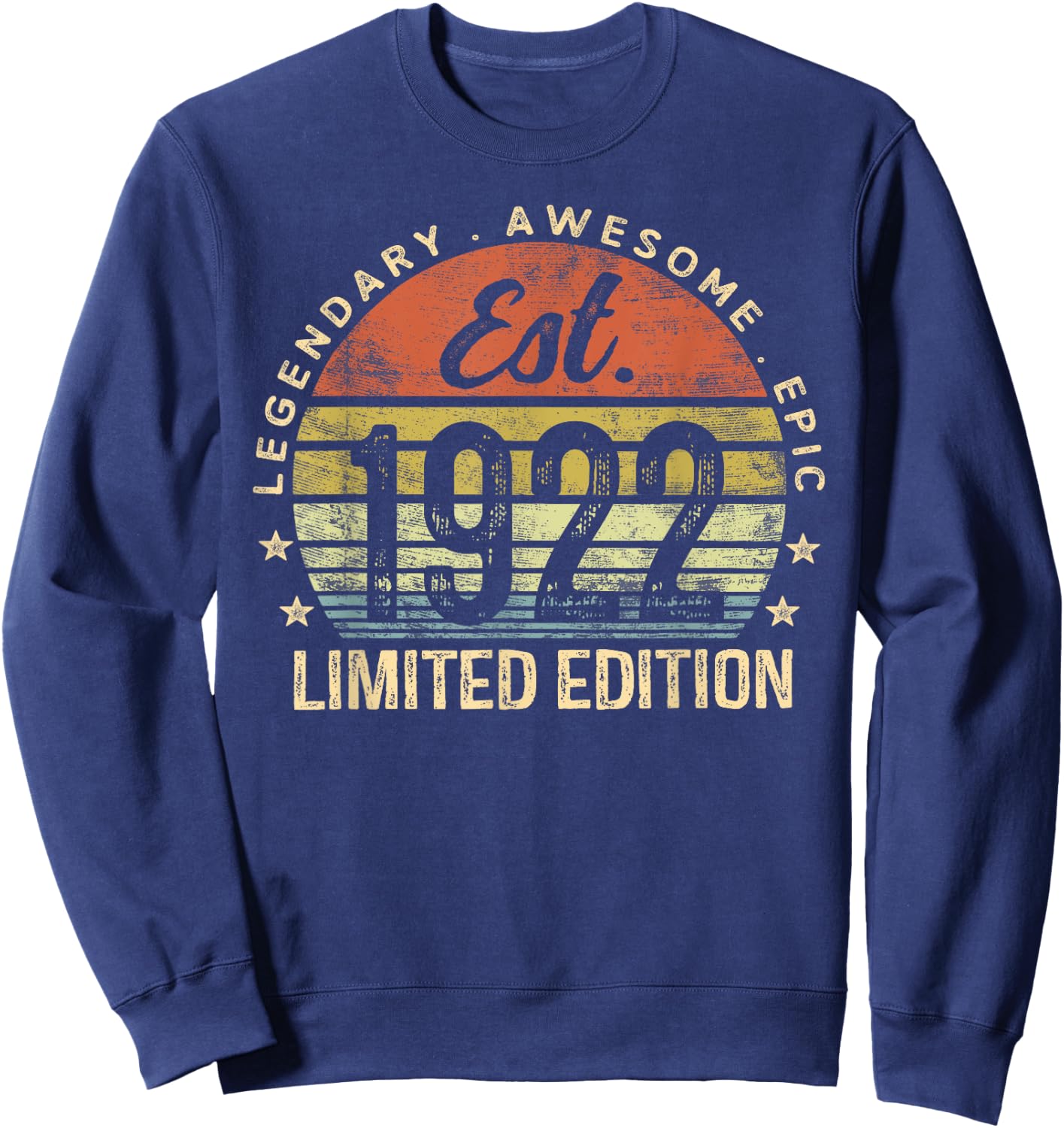 Est 1922 Limited Edition 103rd Birthday Gifts 103 Year Old Sweatshirt - Sweatshirt | Navy