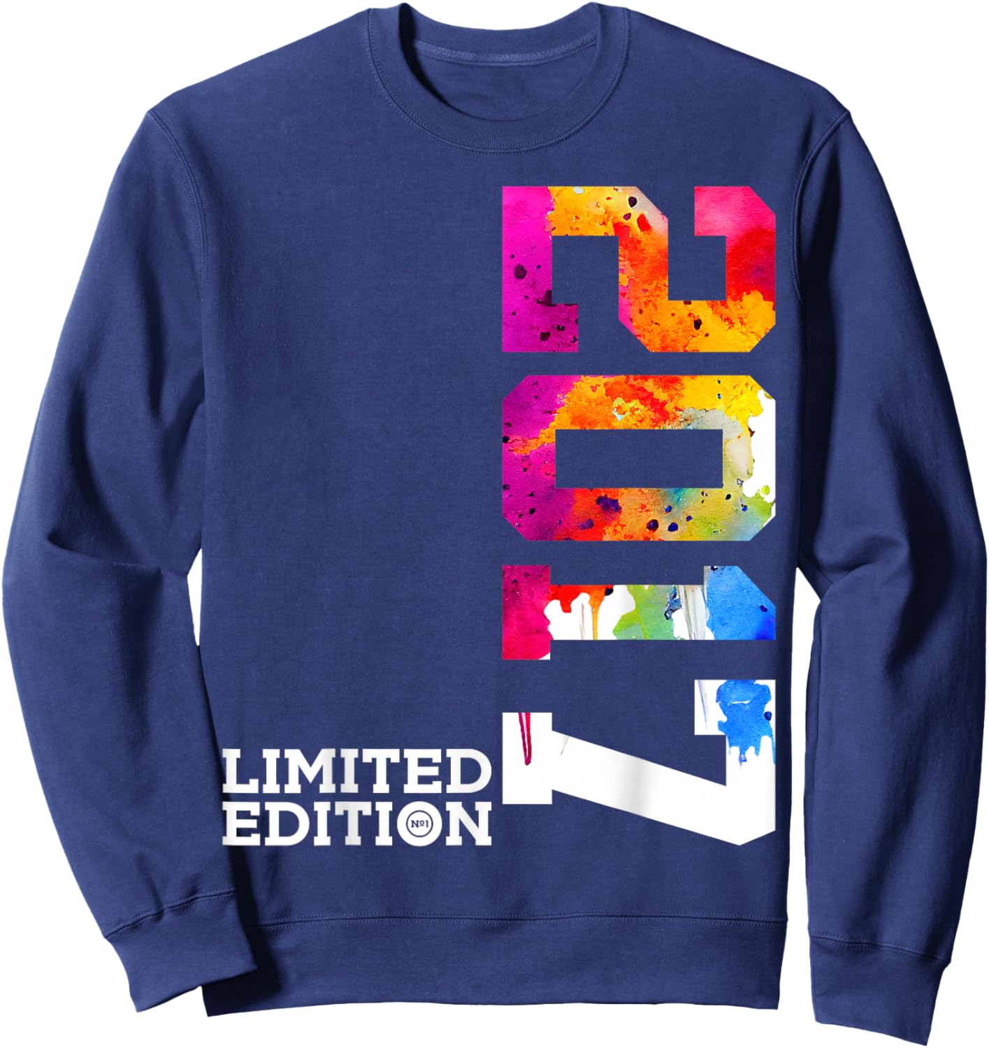Kids 7 YEARS 7TH BIRTHDAY LIMITED EDITION 2017 T SHIRT, black Sweatshirt - Sweatshirt | Navy