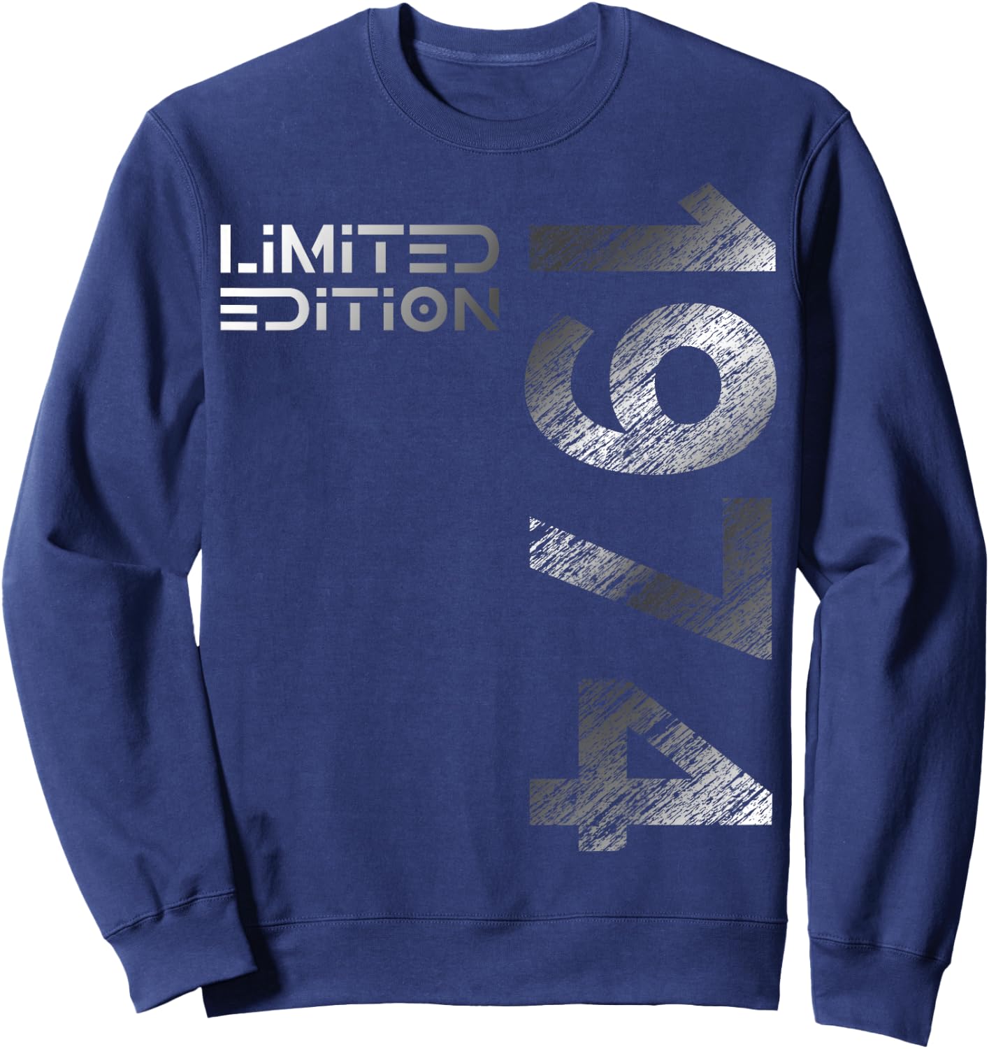 50th Birthday Limited Edition Vintage 1974 Man Woman , black Sweatshirt - Sweatshirt | Navy