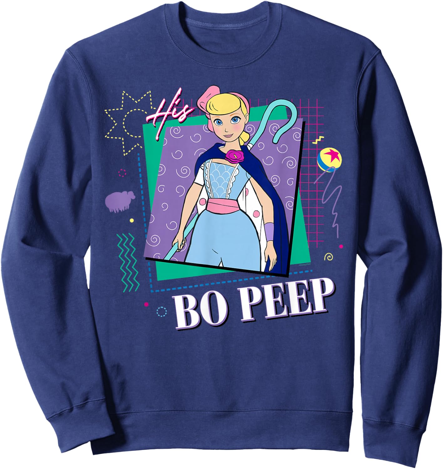Disney and Pixar's Toy Story Couples Matching His Bo Peep Sweatshirt - Sweatshirt | Navy