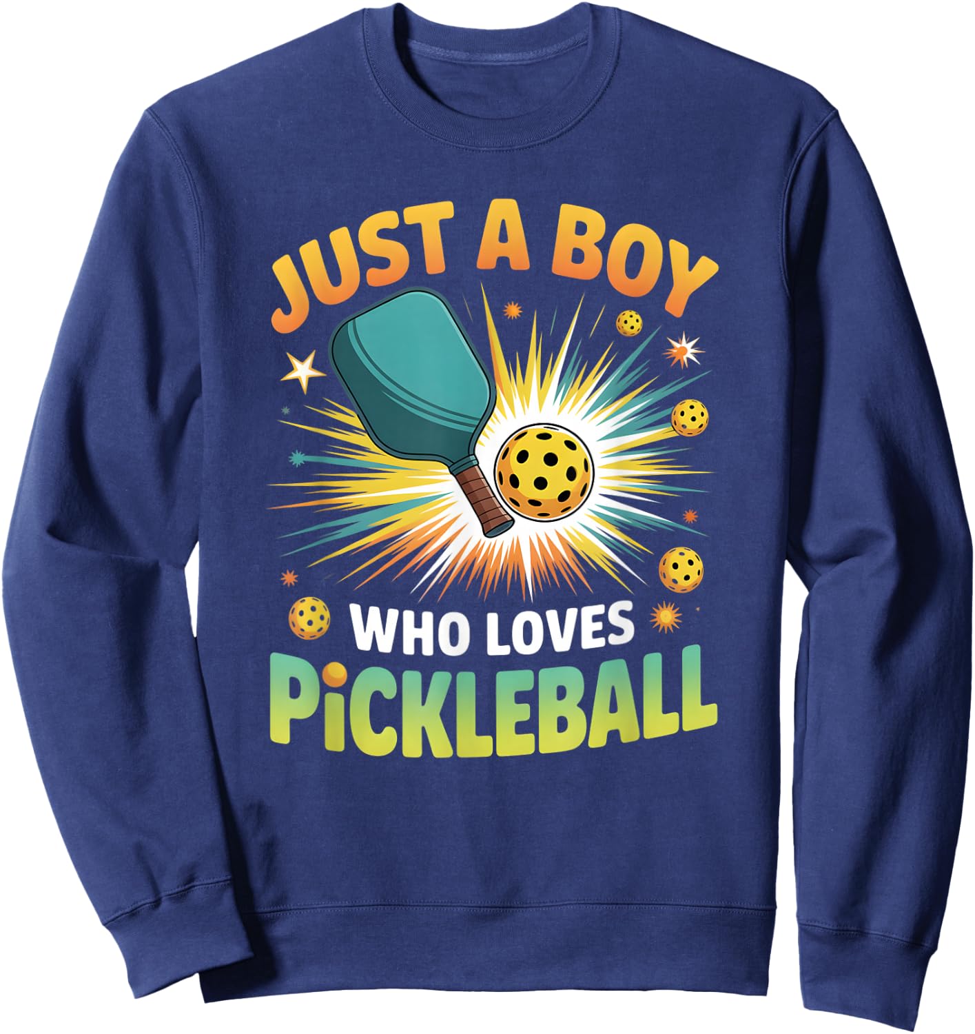 Boys Pickleball Sweatshirt - Sweatshirt | Navy