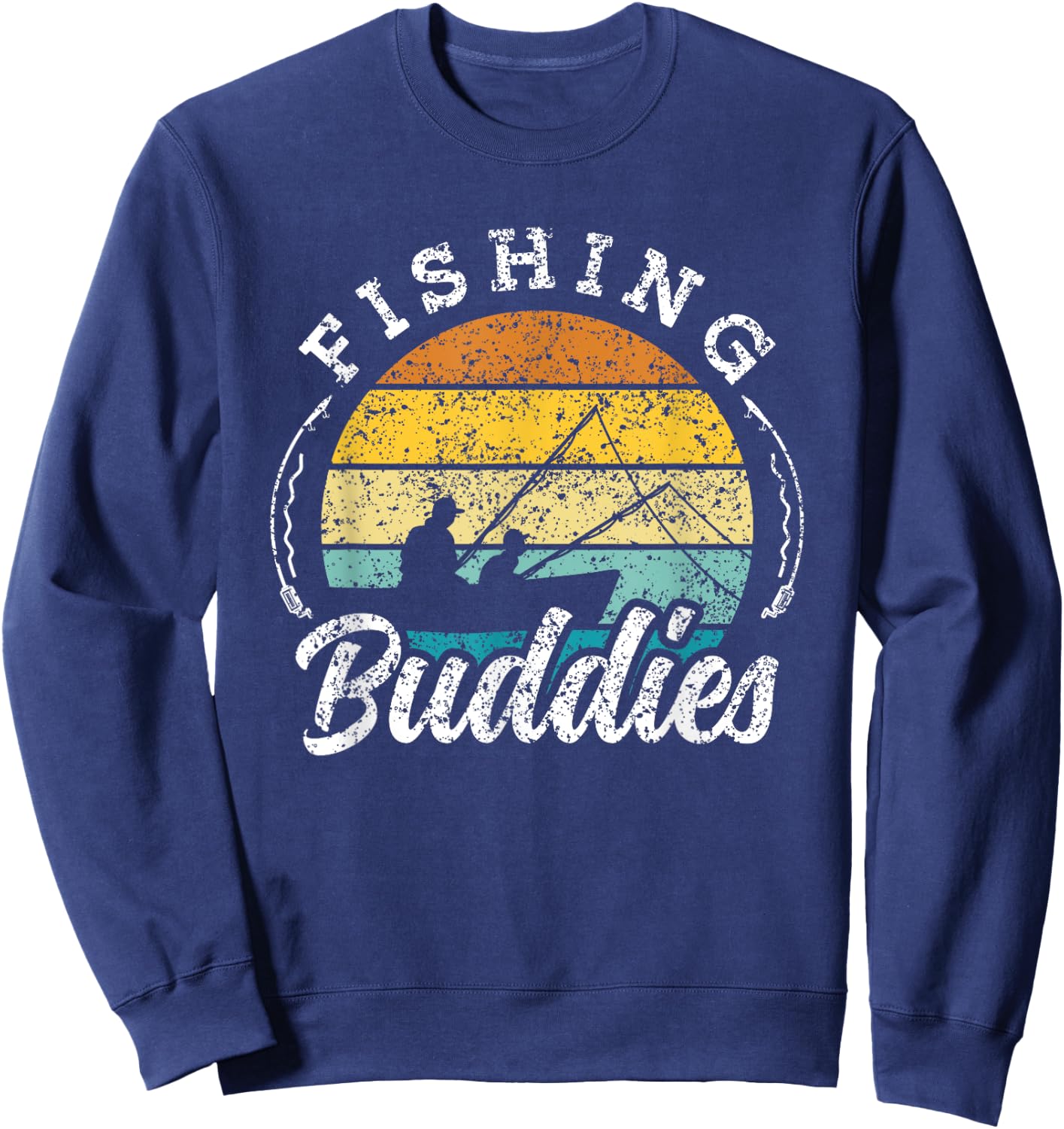 Angelfreunde Buddy Fisher Fisherman Sweatshirt - Sweatshirt | Navy