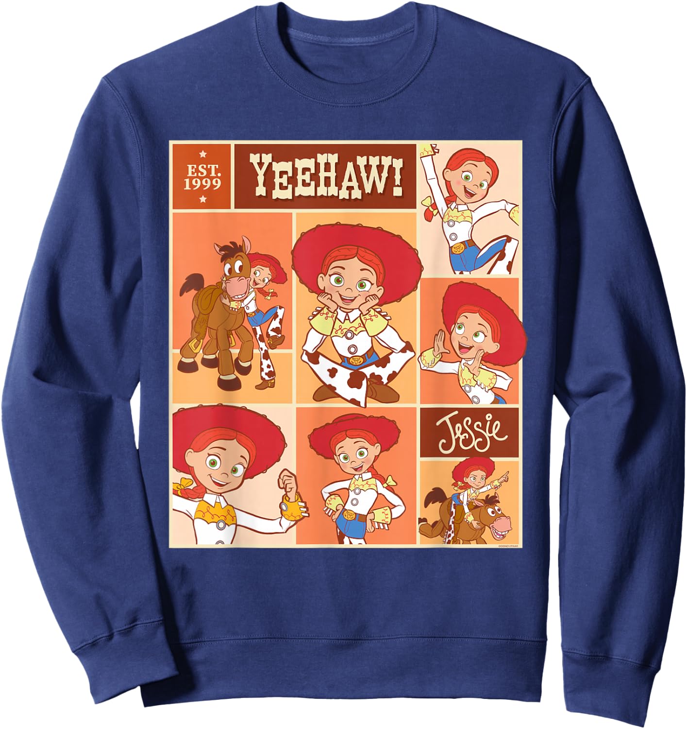 Disney and Pixar's Toy Story Jessie & Bullseye Signature Sweatshirt - Sweatshirt | Navy