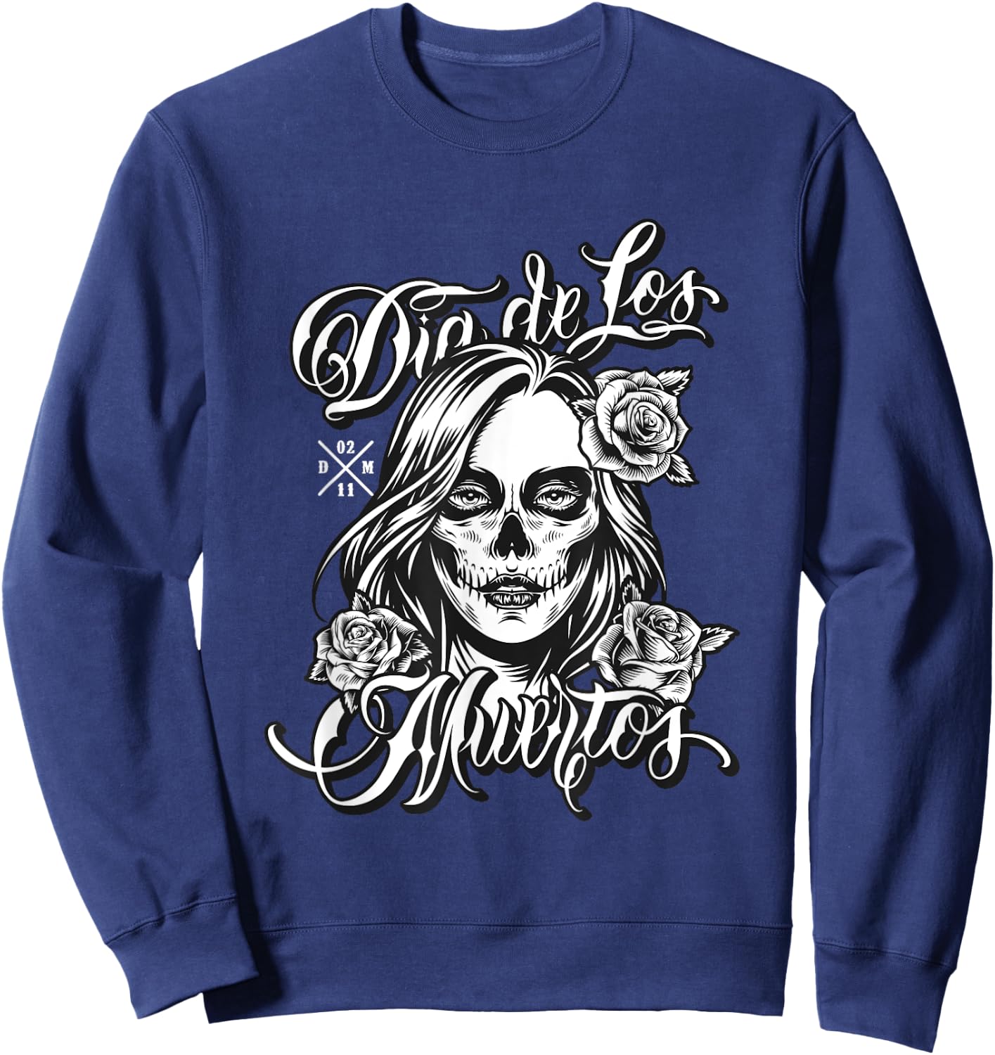 Tag der Toten I Día de los Muertos I La Catrina Sweatshirt - Sweatshirt | Navy