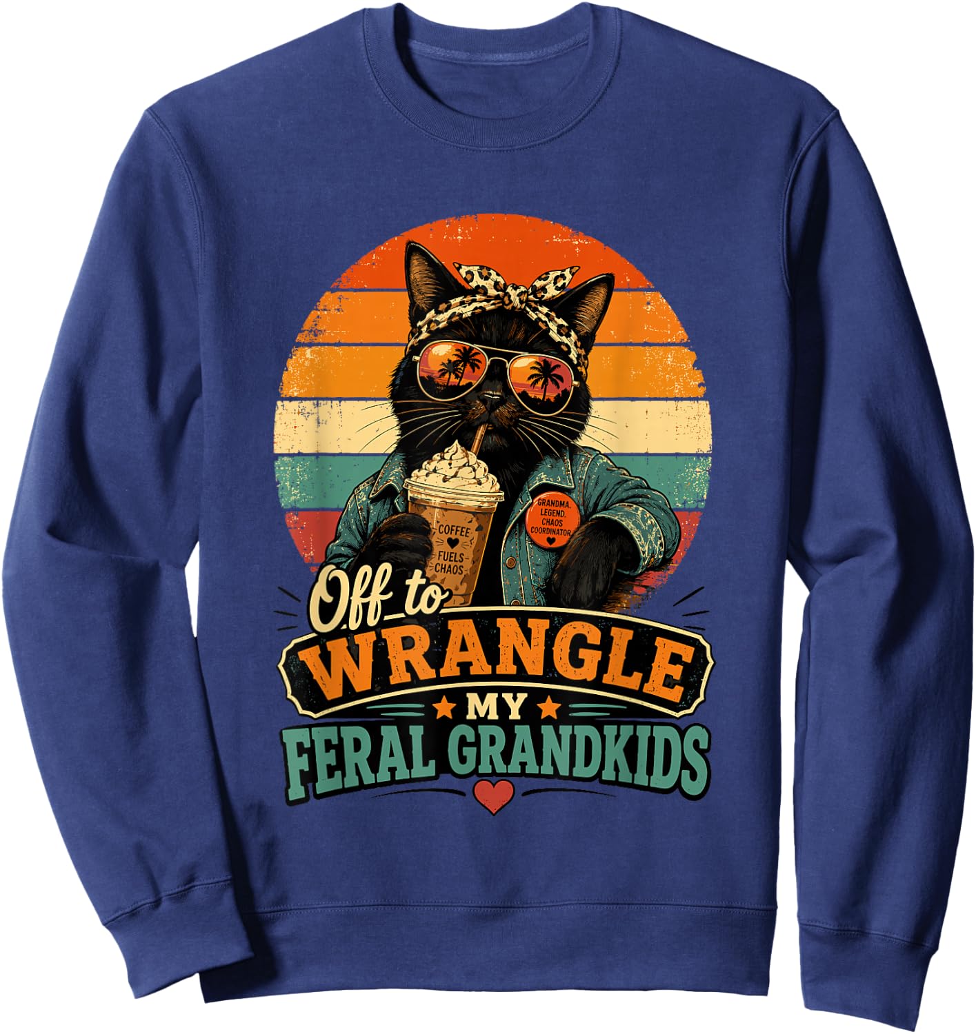 T-Shirt Sweatshirt - Sweatshirt | Navy
