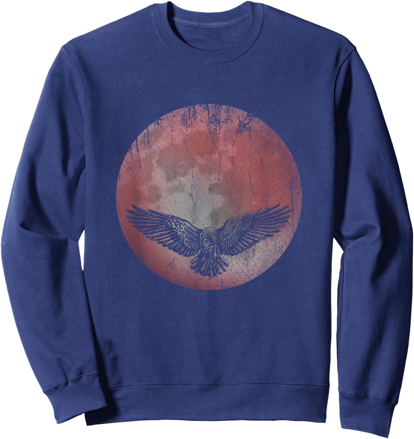 Moon Raven Sweatshirt - Sweatshirt | Navy