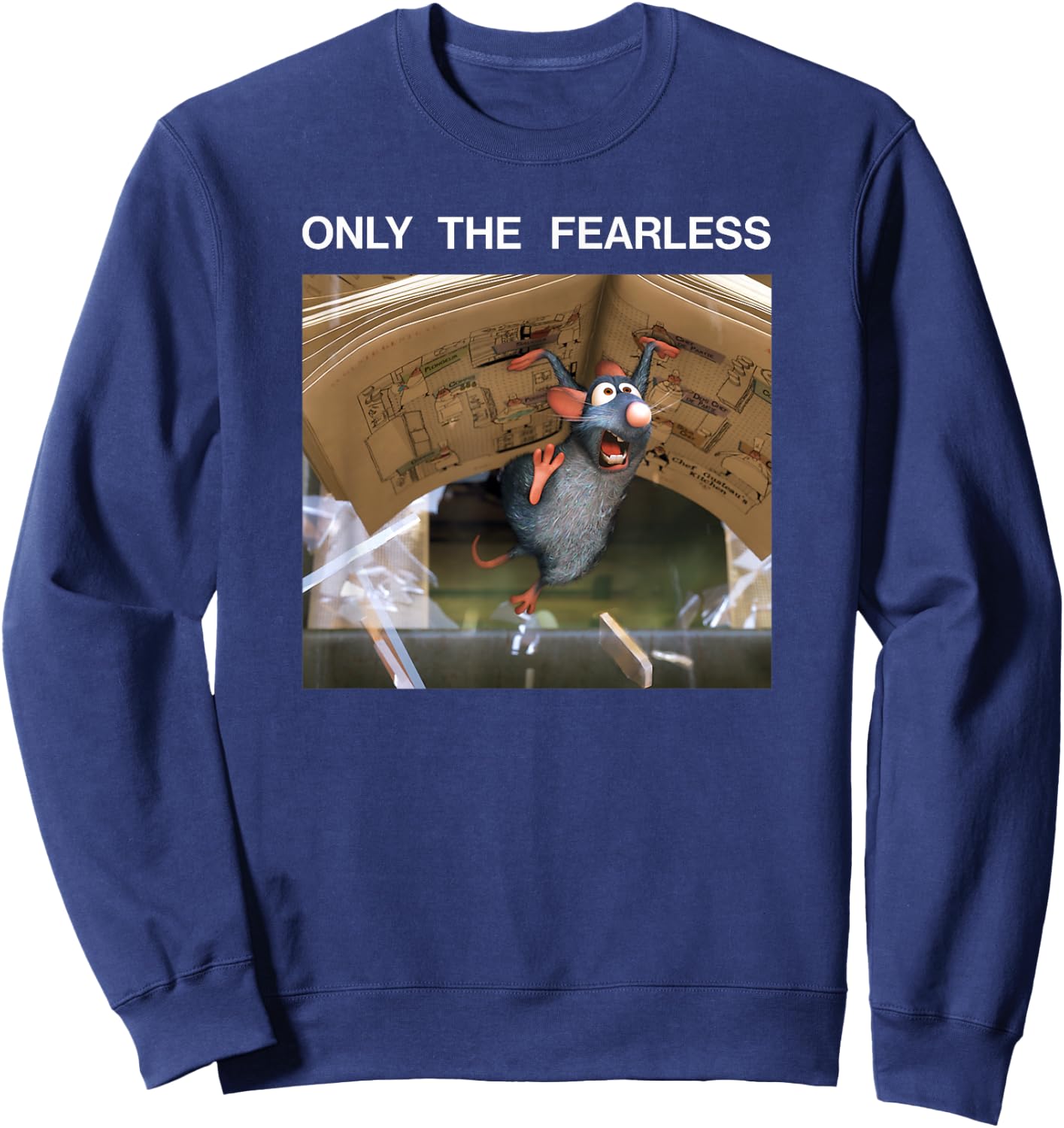 Disney Pixar Ratatouille Fearless Remy Sweatshirt - Sweatshirt | Navy