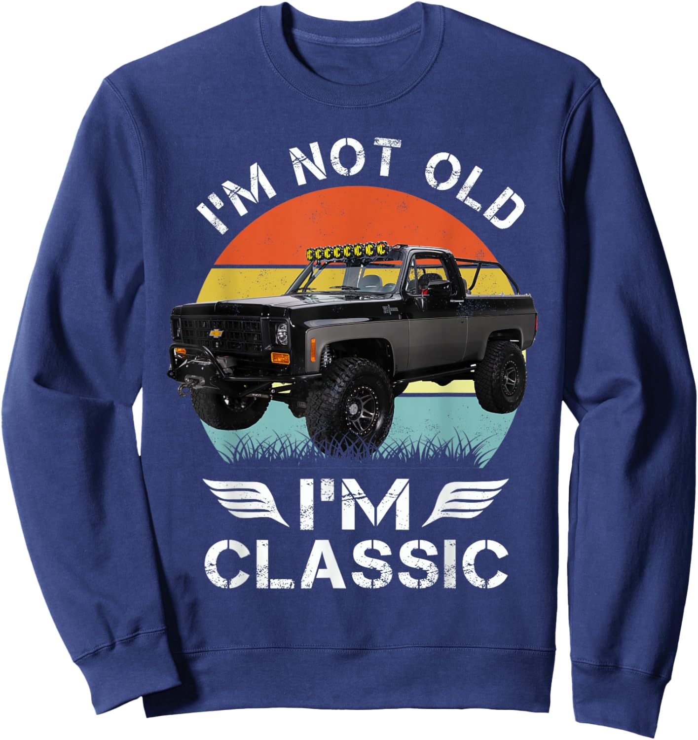 1989 K5 Blazer Black Sweatshirt - Sweatshirt | Navy