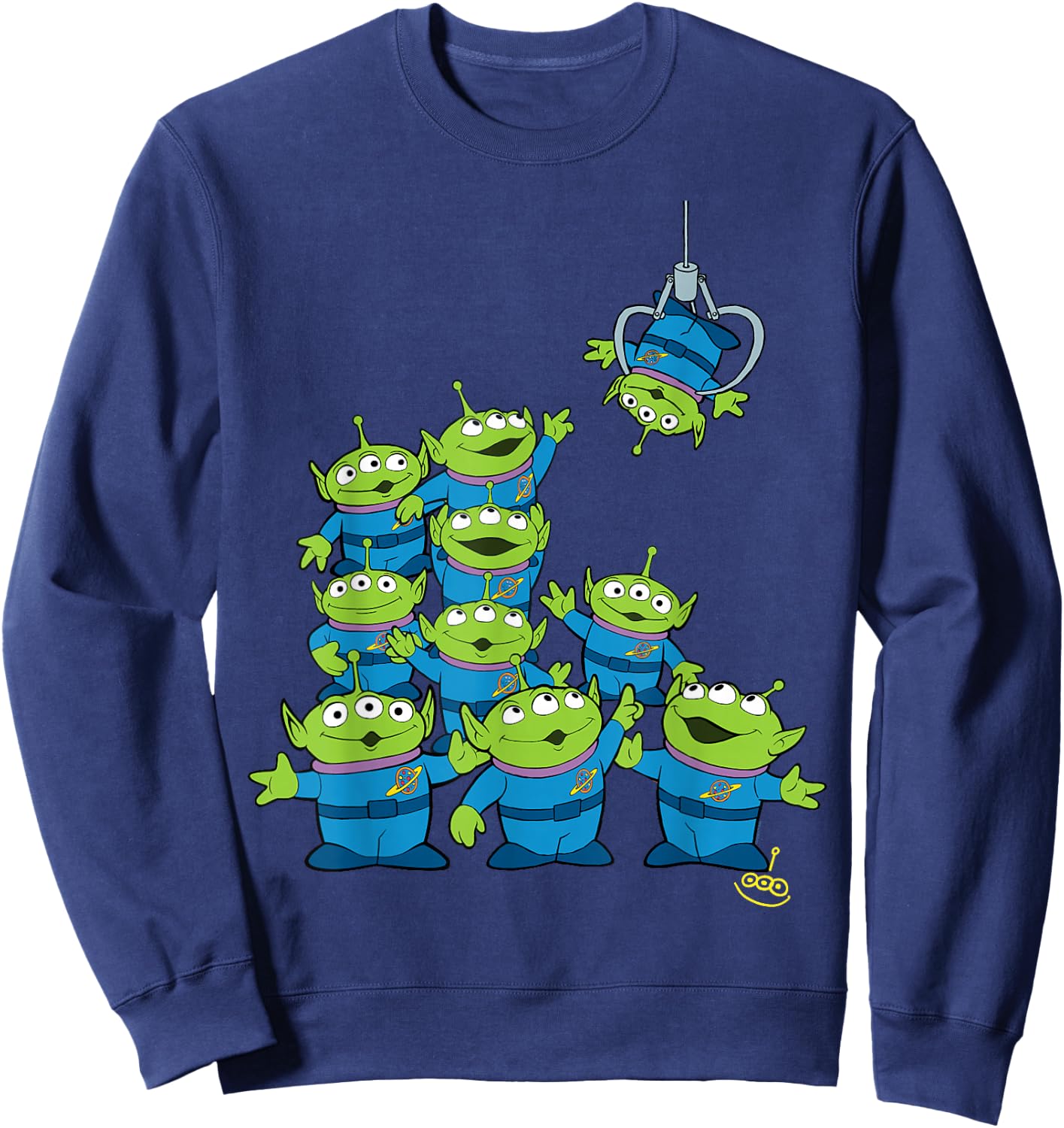 Disney and Pixar's Toy Story Aliens & The Claw Signature Sweatshirt - Sweatshirt | Navy
