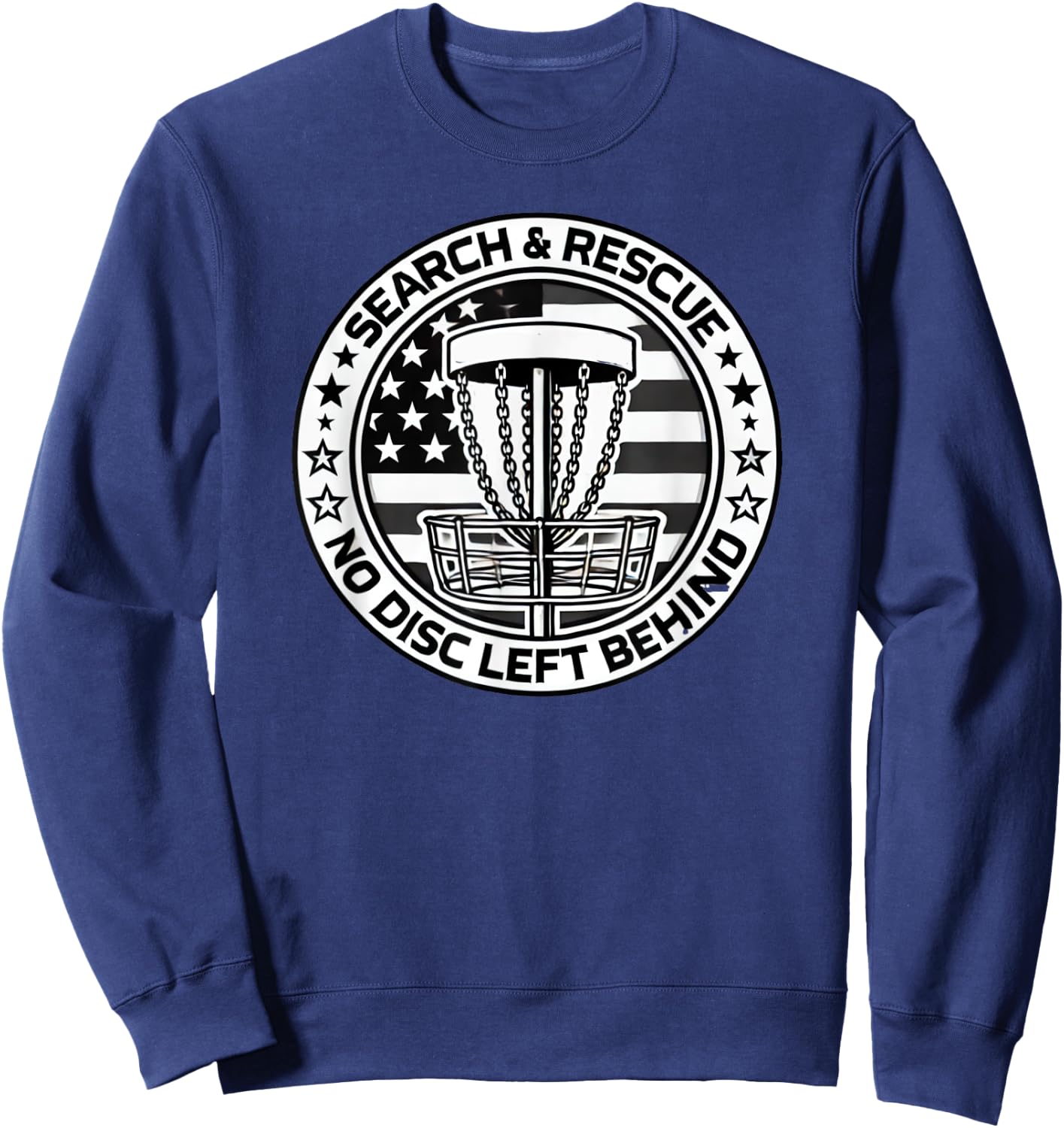 Search & Rescue - No Disc Left Behind Sweatshirt - Sweatshirt | Navy