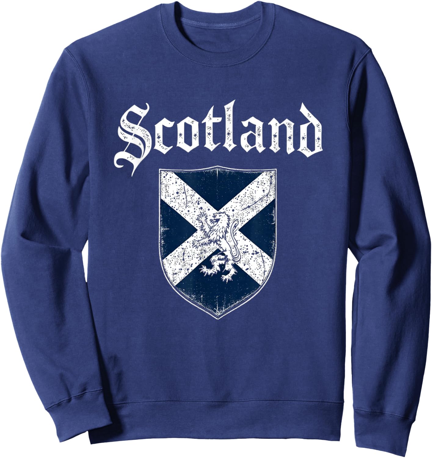 Scotland Vintage Scotland Sweatshirt - Sweatshirt | Navy