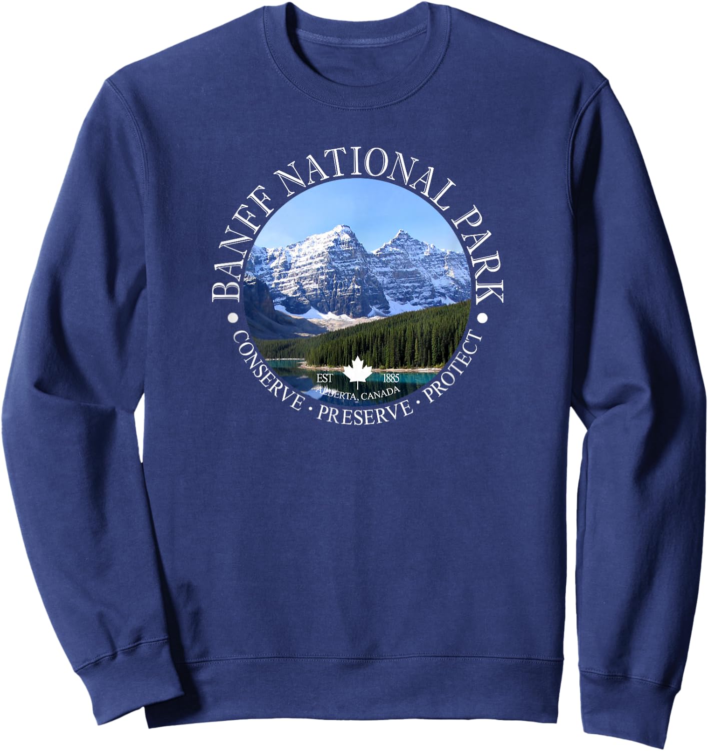 Banff National Park Conservation Gift Sweatshirt - Sweatshirt | Navy
