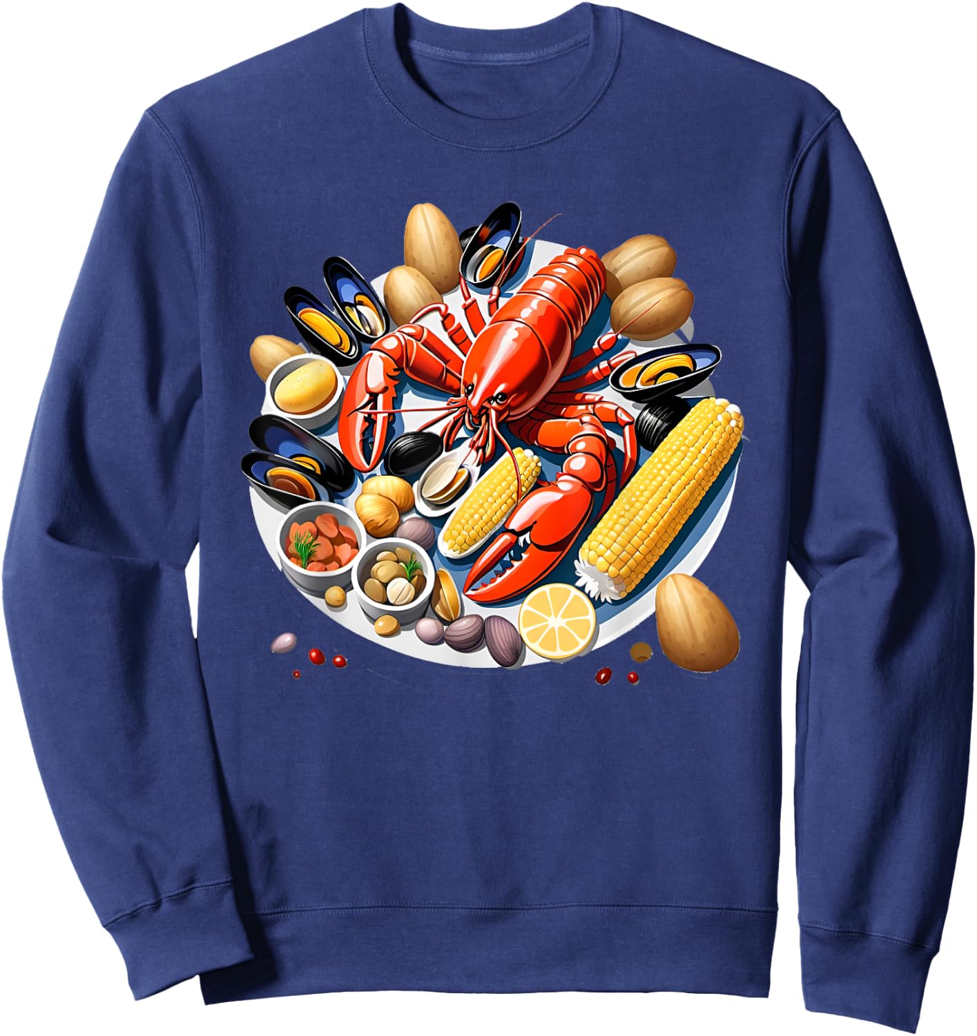 New England Shell Cake Sweatshirt - Sweatshirt | Navy