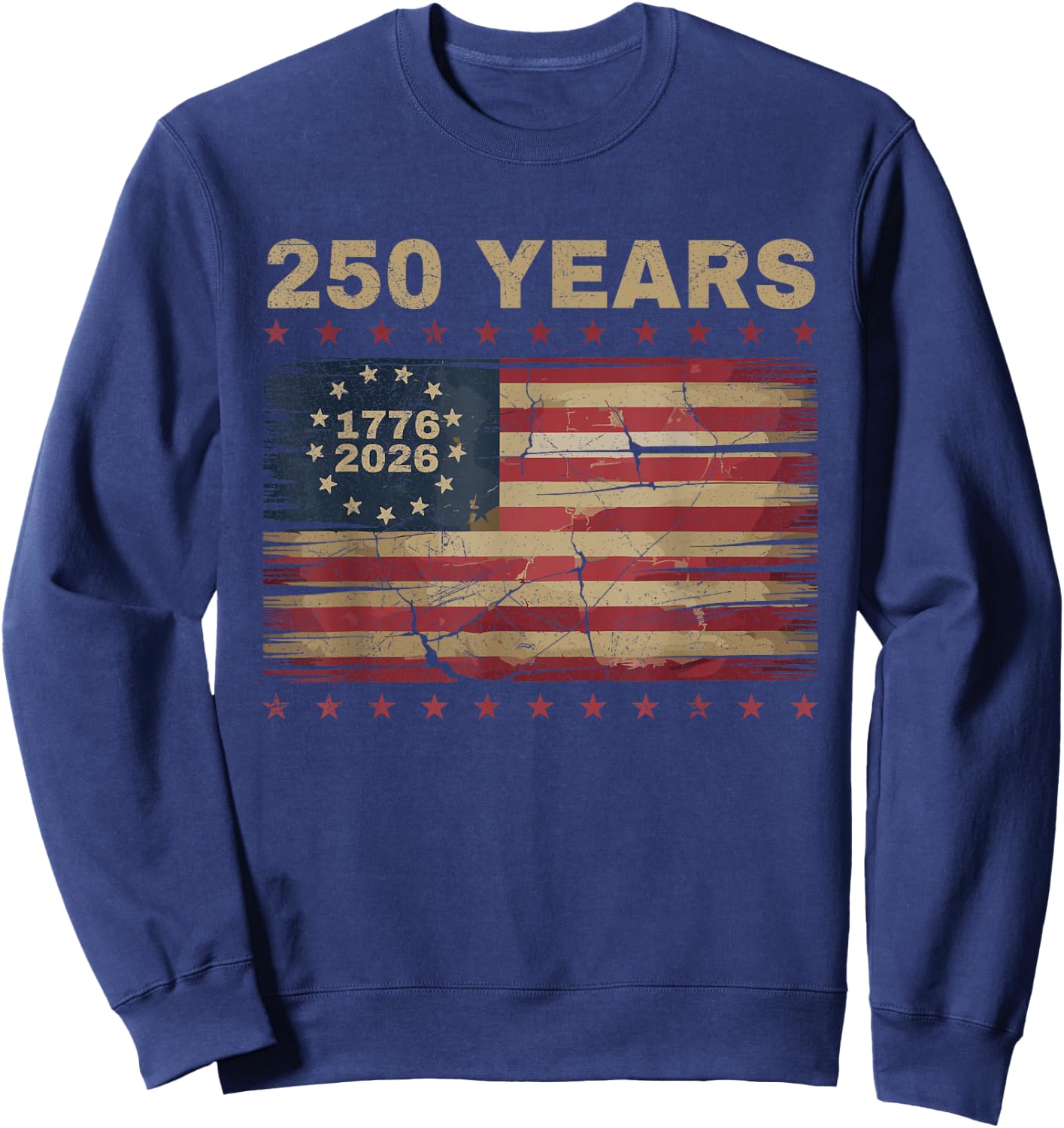 250th Anniversary USA Sweatshirt - Sweatshirt | Navy