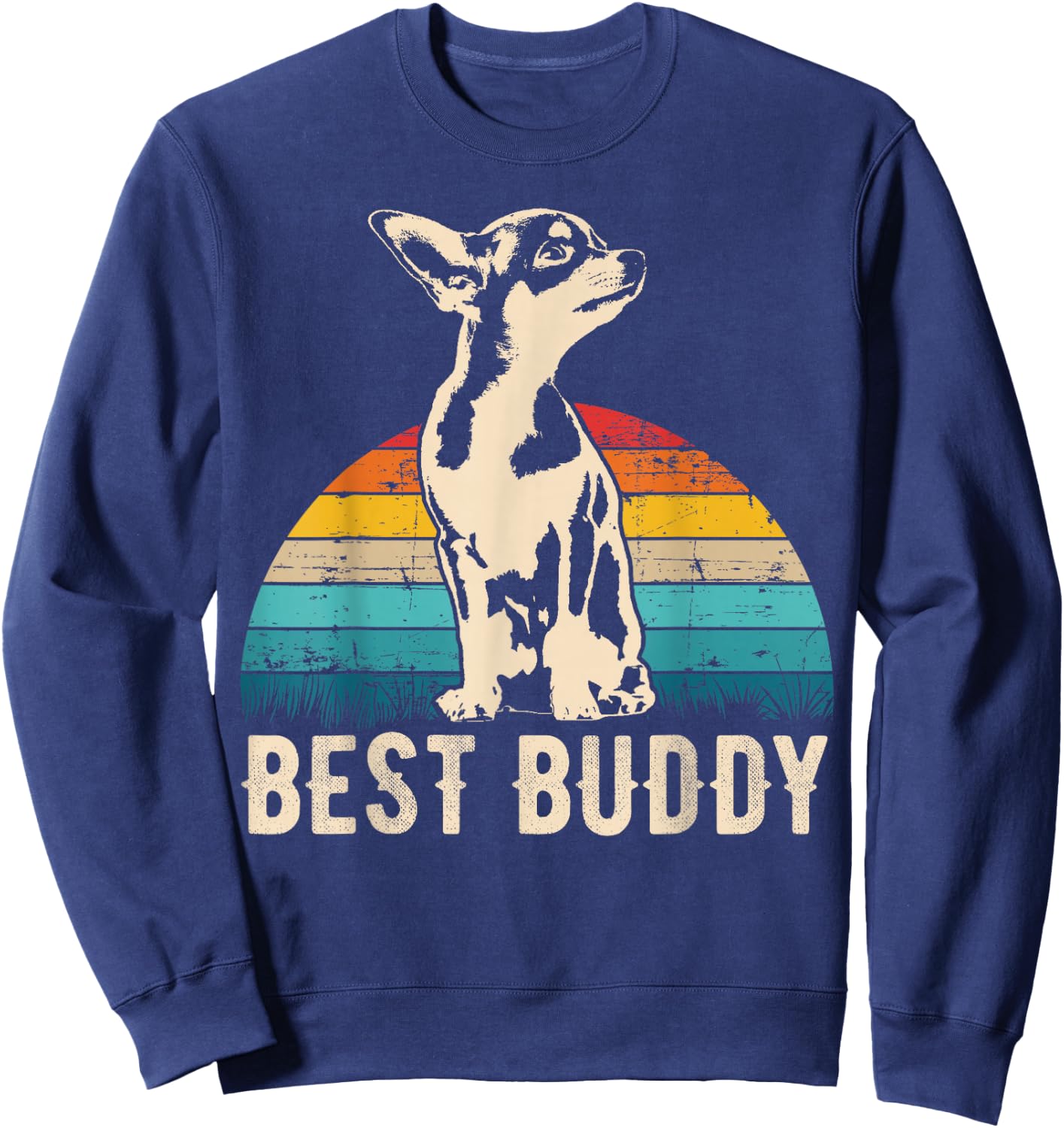 Chihuahua Chihuahueno Dog Sweatshirt - Sweatshirt | Navy