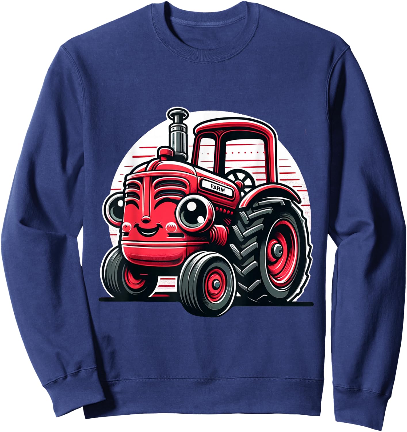 Kleiner roter Traktor für Kinder Sweatshirt - Sweatshirt | Navy