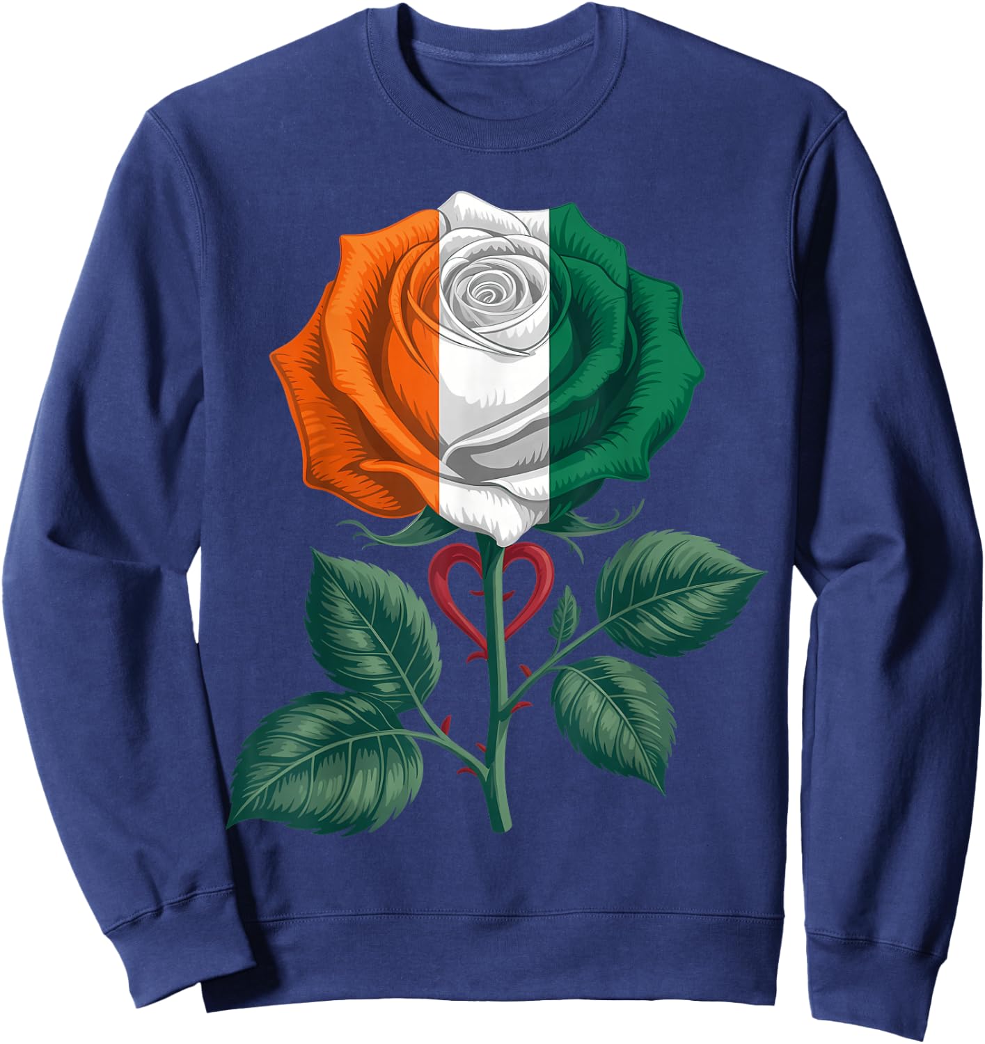 Ivory Coast Flag Cote D'Ivoire Ivorian Roots Sweatshirt - Sweatshirt | Navy