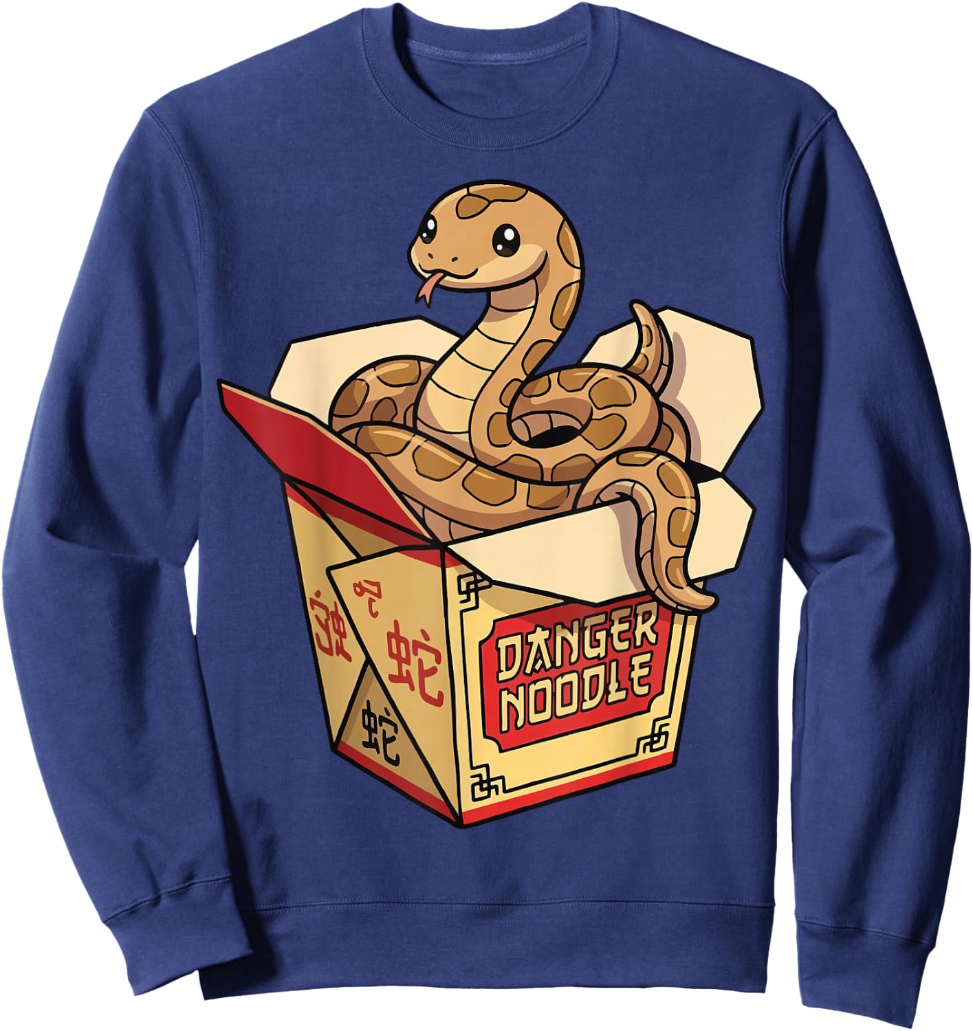 Danger Noodles Sweatshirt - Sweatshirt | Navy