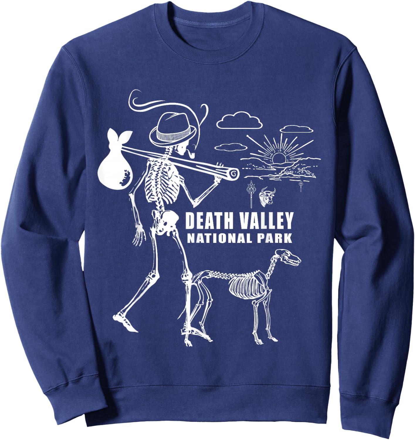 California Death Valley National Park Sweatshirt - Sweatshirt | Navy