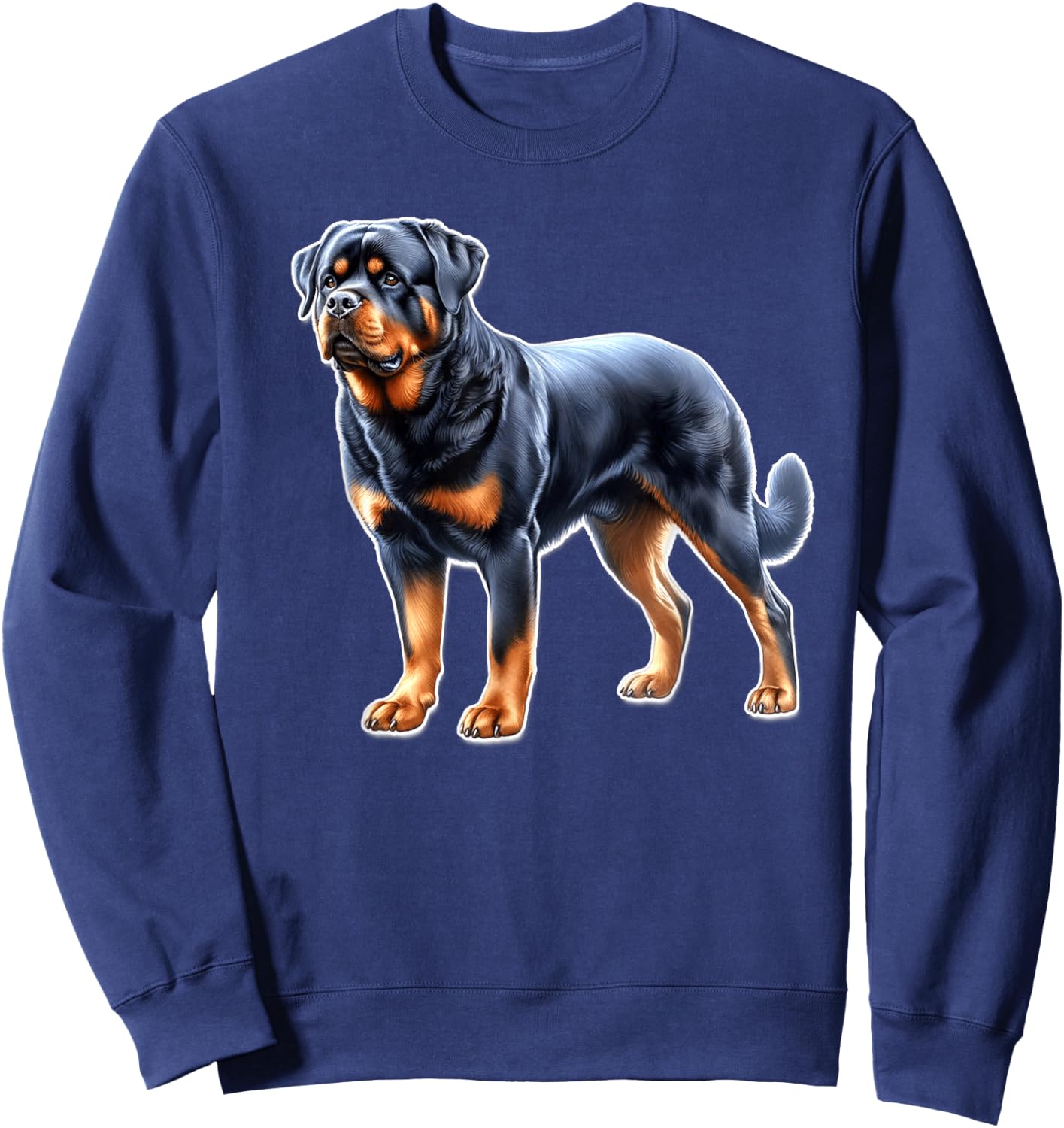 Rottweiler Dog Sweatshirt - Sweatshirt | Navy