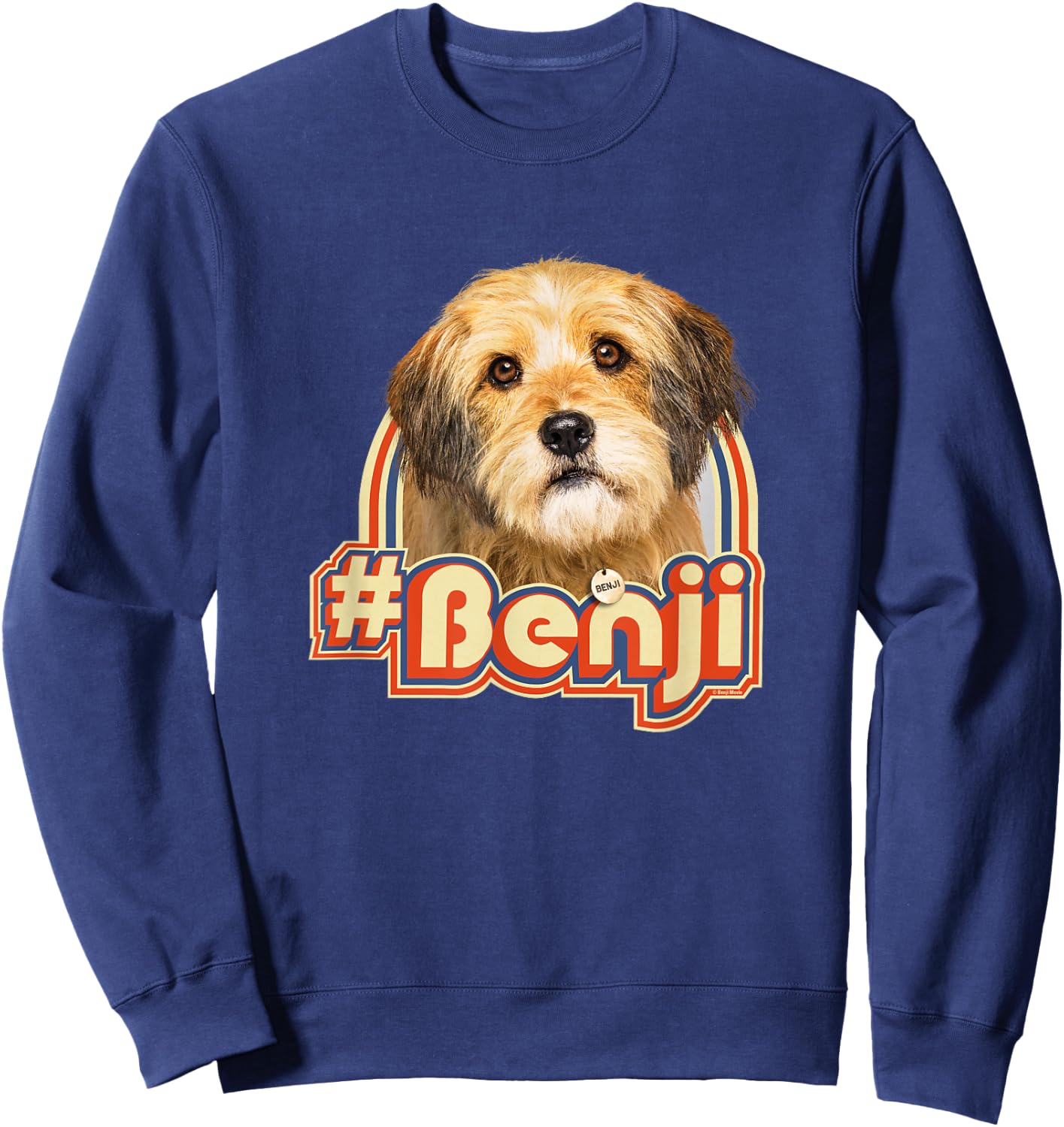 Benji The Dog Hashtag Sweatshirt - Sweatshirt | Navy