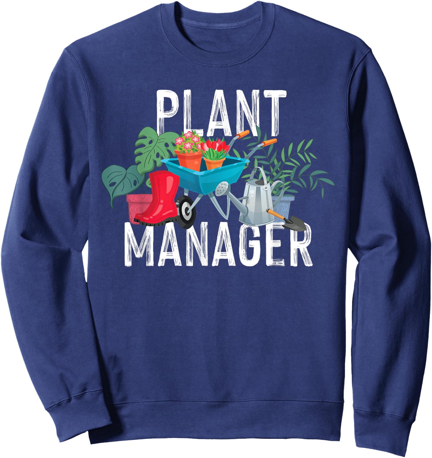 Gardening Plant Manager Sweatshirt - Sweatshirt | Navy
