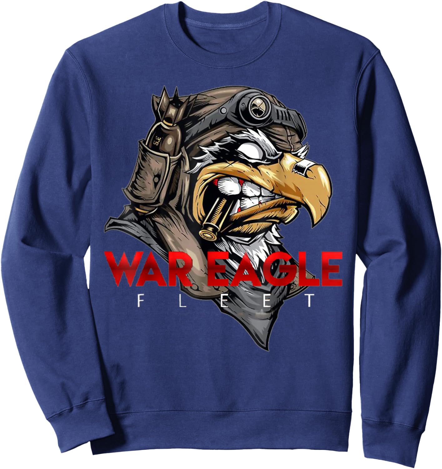 War Eagle Fleet Battle Eagle Sweatshirt - Sweatshirt | Navy