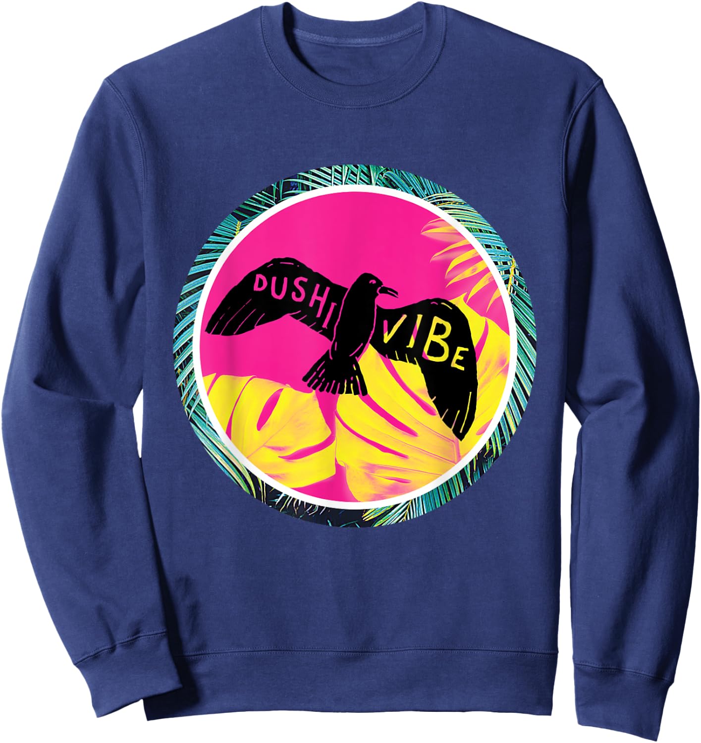Aruba One Happy Island - Aruba Dushi Vibe Sweatshirt - Sweatshirt | Navy