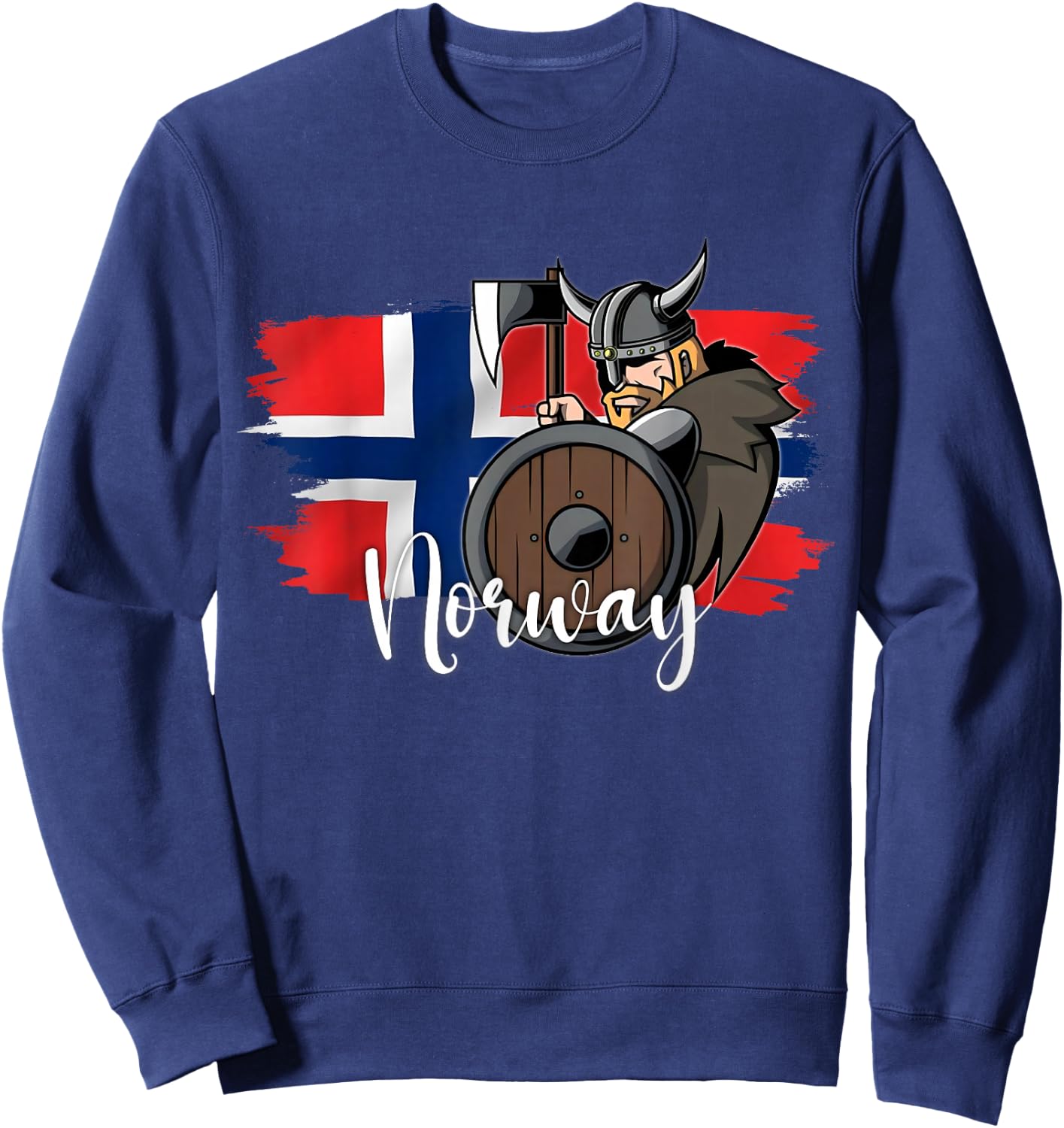 Norwegian Flag Norway T Shirt Norway Shirt Kids T Shirt, black Sweatshirt - Sweatshirt | Navy