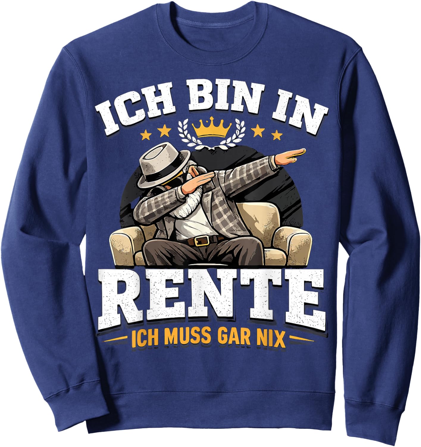 Rente 2026 Ruhestand Pension Pensionär Lustiges Rentner Sweatshirt - Sweatshirt | Navy