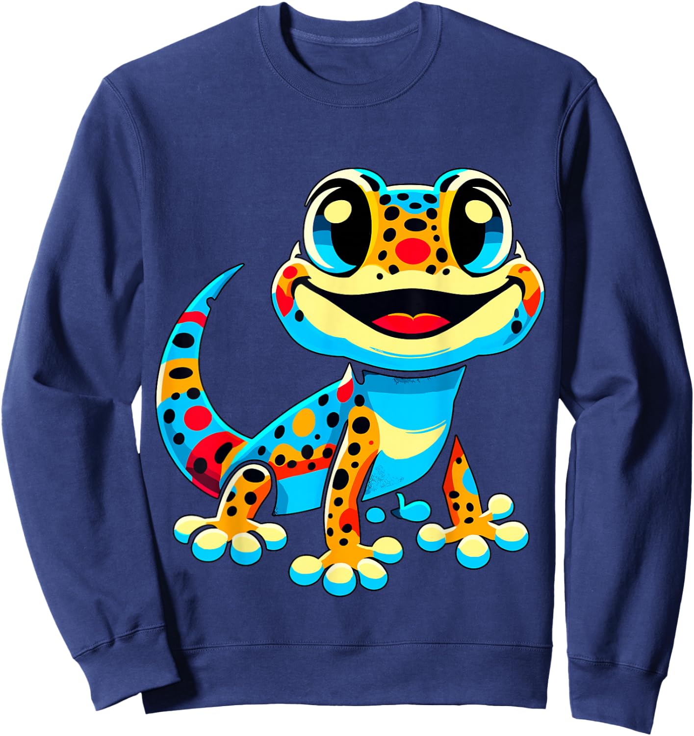 Leopard Gecko Sweatshirt - Sweatshirt | Navy