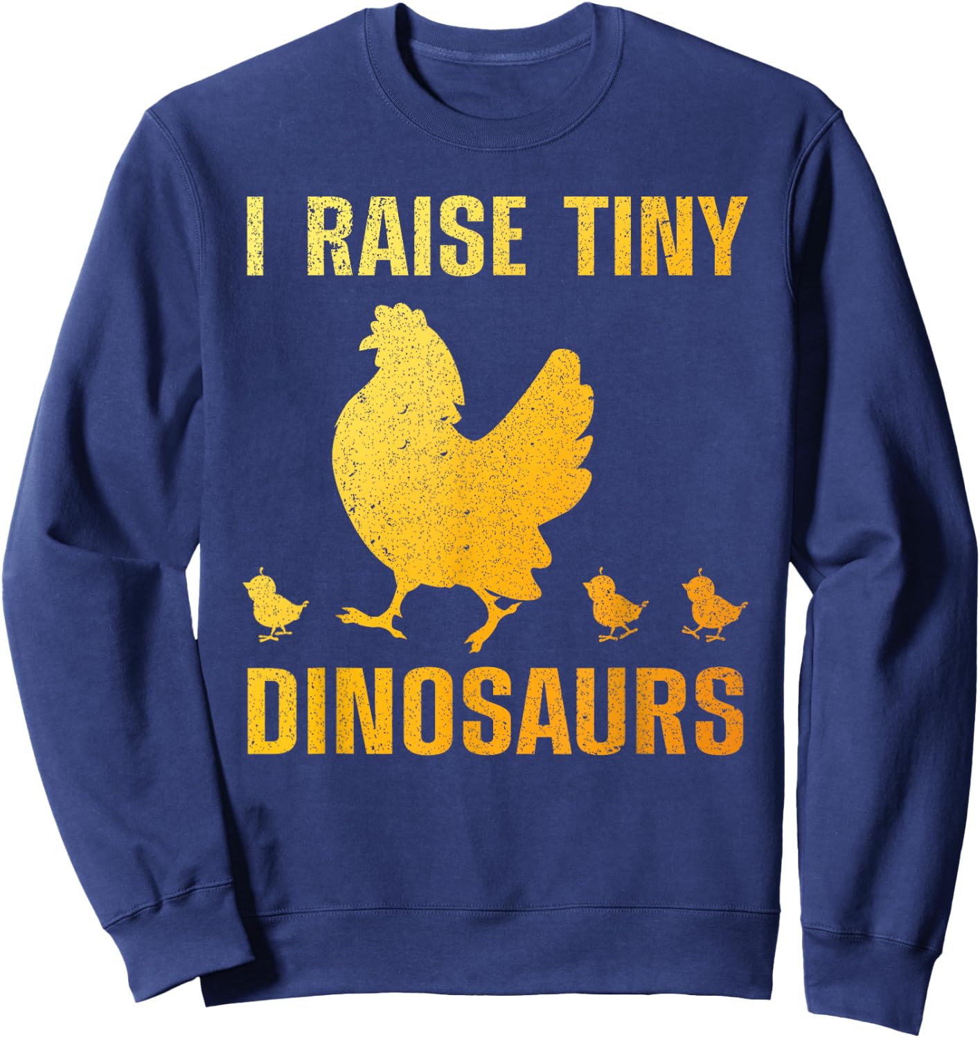 Cute Chicken Women Rooster Hen Lovers Chicken Farmer Sweatshirt - Sweatshirt | Navy
