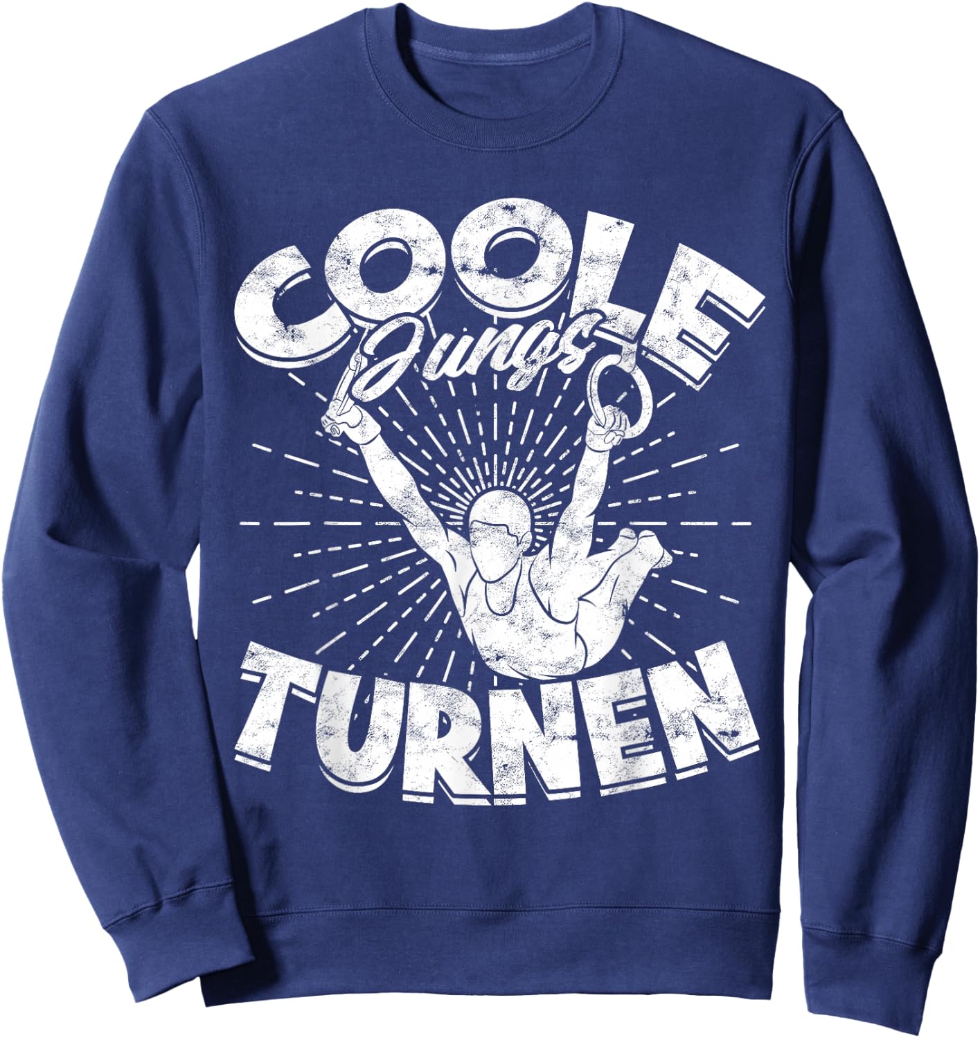 Kinder Jungen Turnen Geschenke Turner Coole Jungs Turnen - Schwarz, Kurzarm, S, Cartoon, Sport, Kinder, Jungen, Turner Sweatshirt - Sweatshirt | Navy
