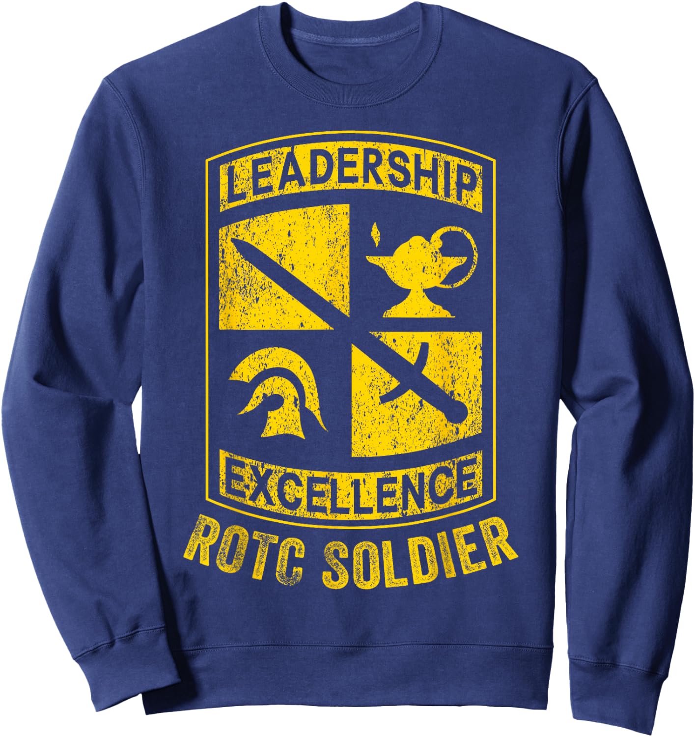US ROTC Soldier Leadership Excellence USA ROTC Soldiers Sweatshirt - Sweatshirt | Navy