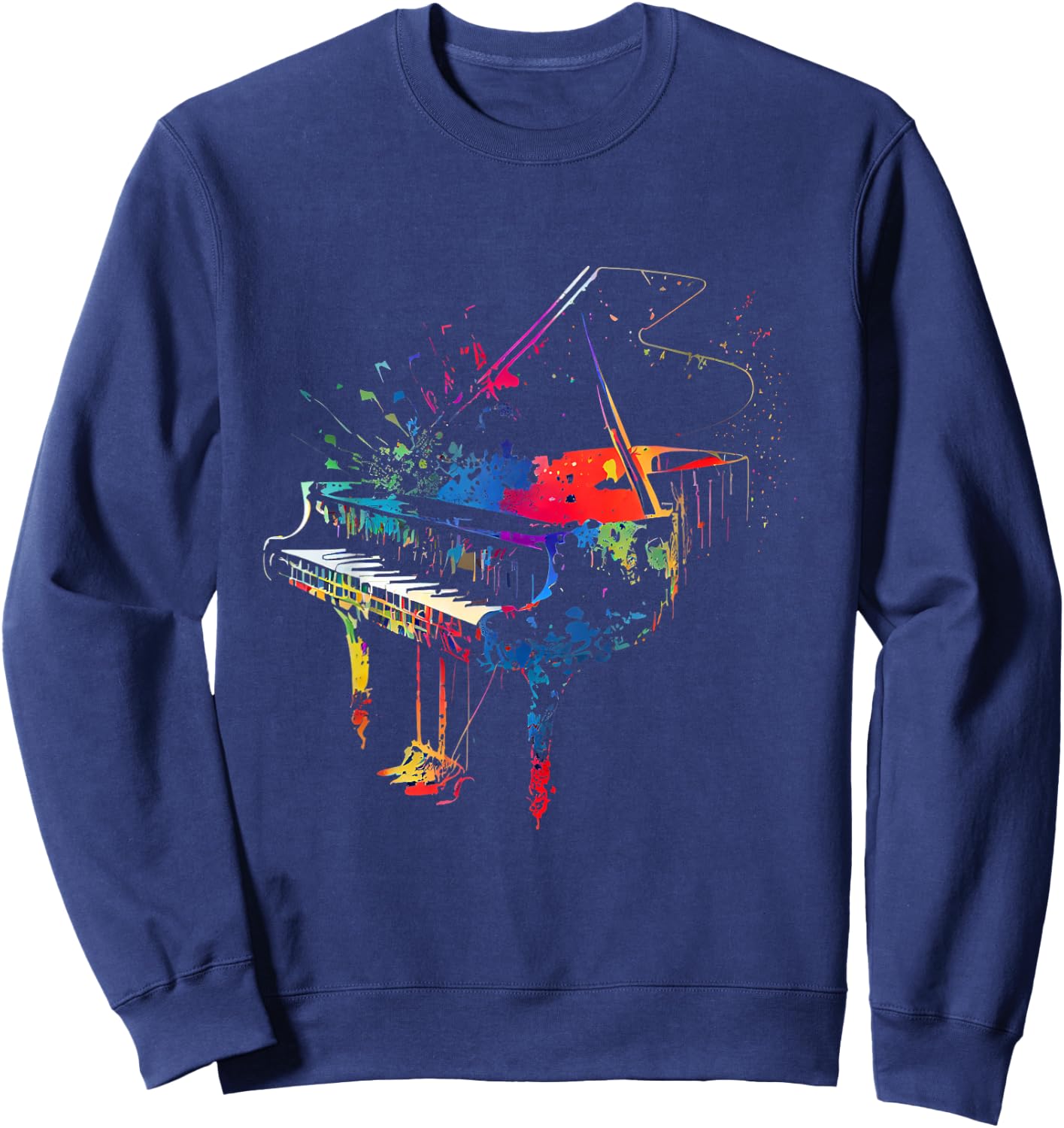Piano Musiker Klavier Sweatshirt - Sweatshirt | Navy