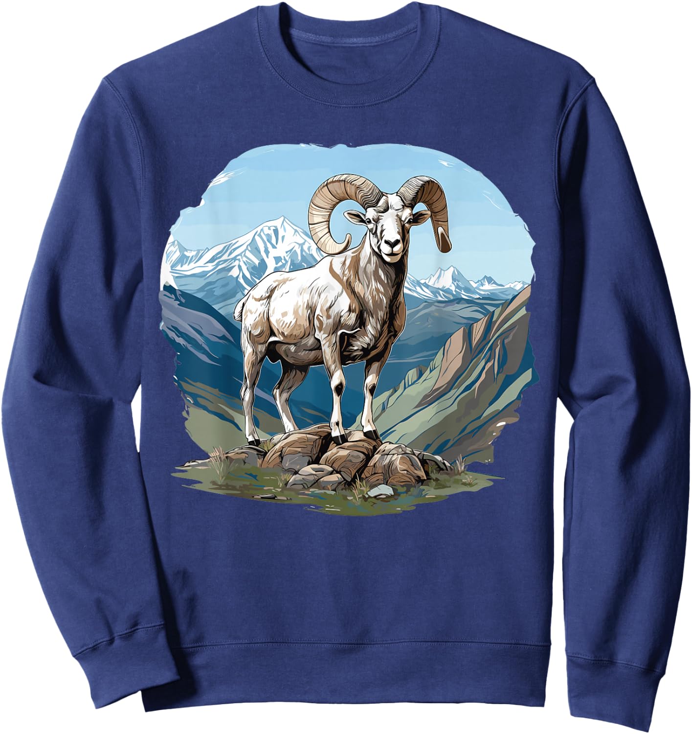 Dall Sheep Sweatshirt - Sweatshirt | Navy