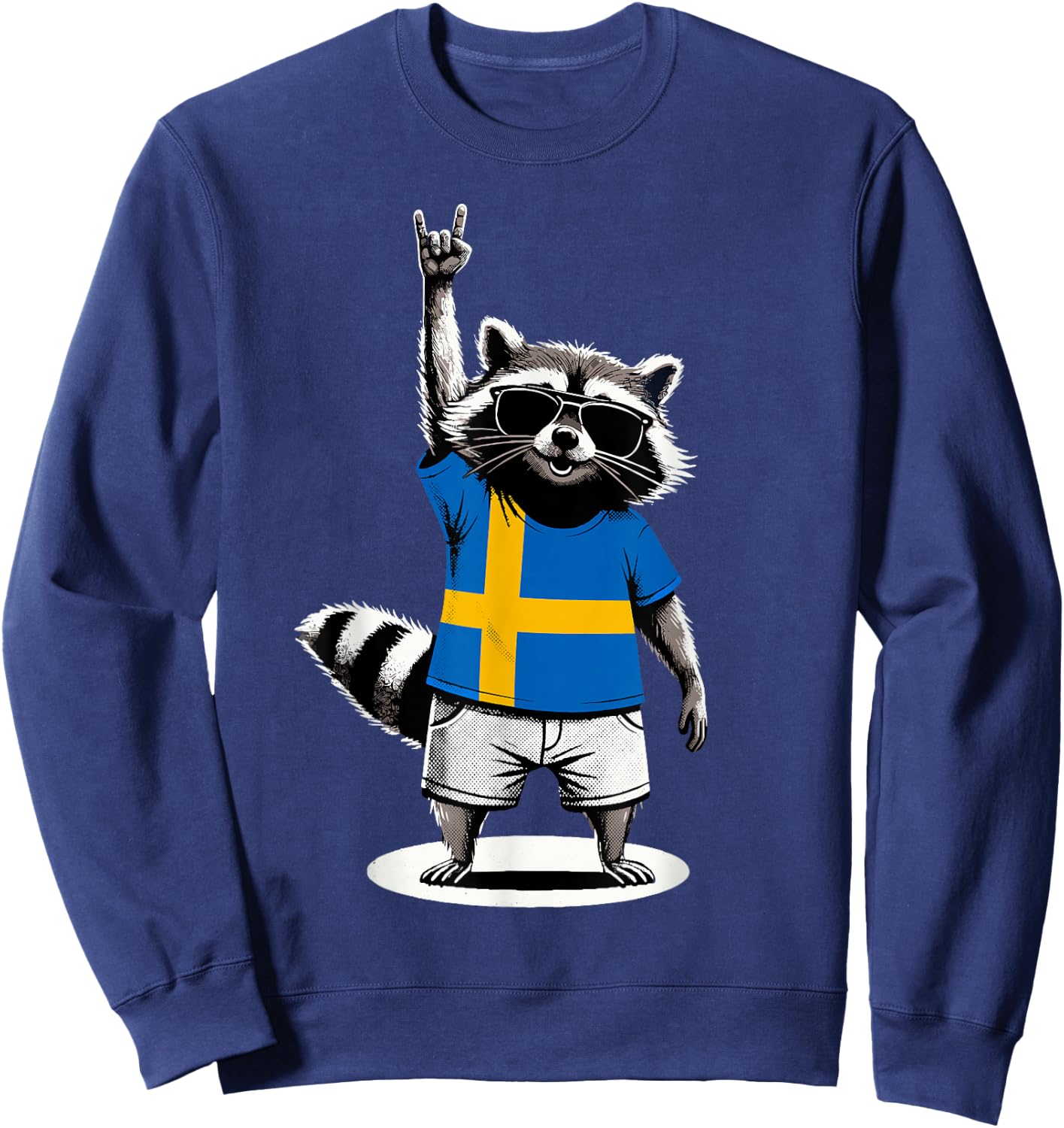 Swedish Flag Men Women Kids Sweden Sweatshirt - Sweatshirt | Navy